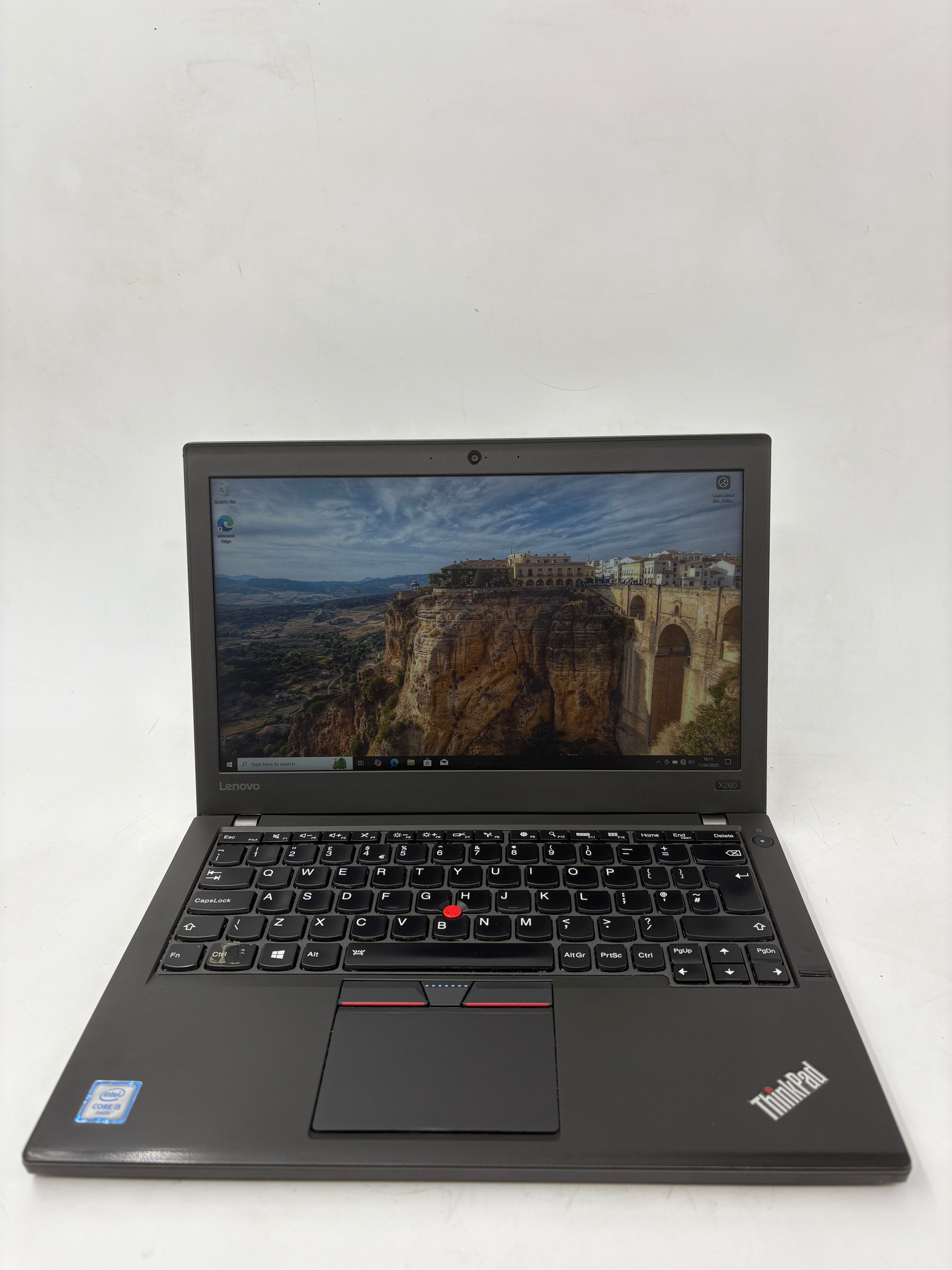 Lenovo Laptop ThinkPad X260 12.5" Screen i5 6th Gen 8GB RAM 256GB SSD W10