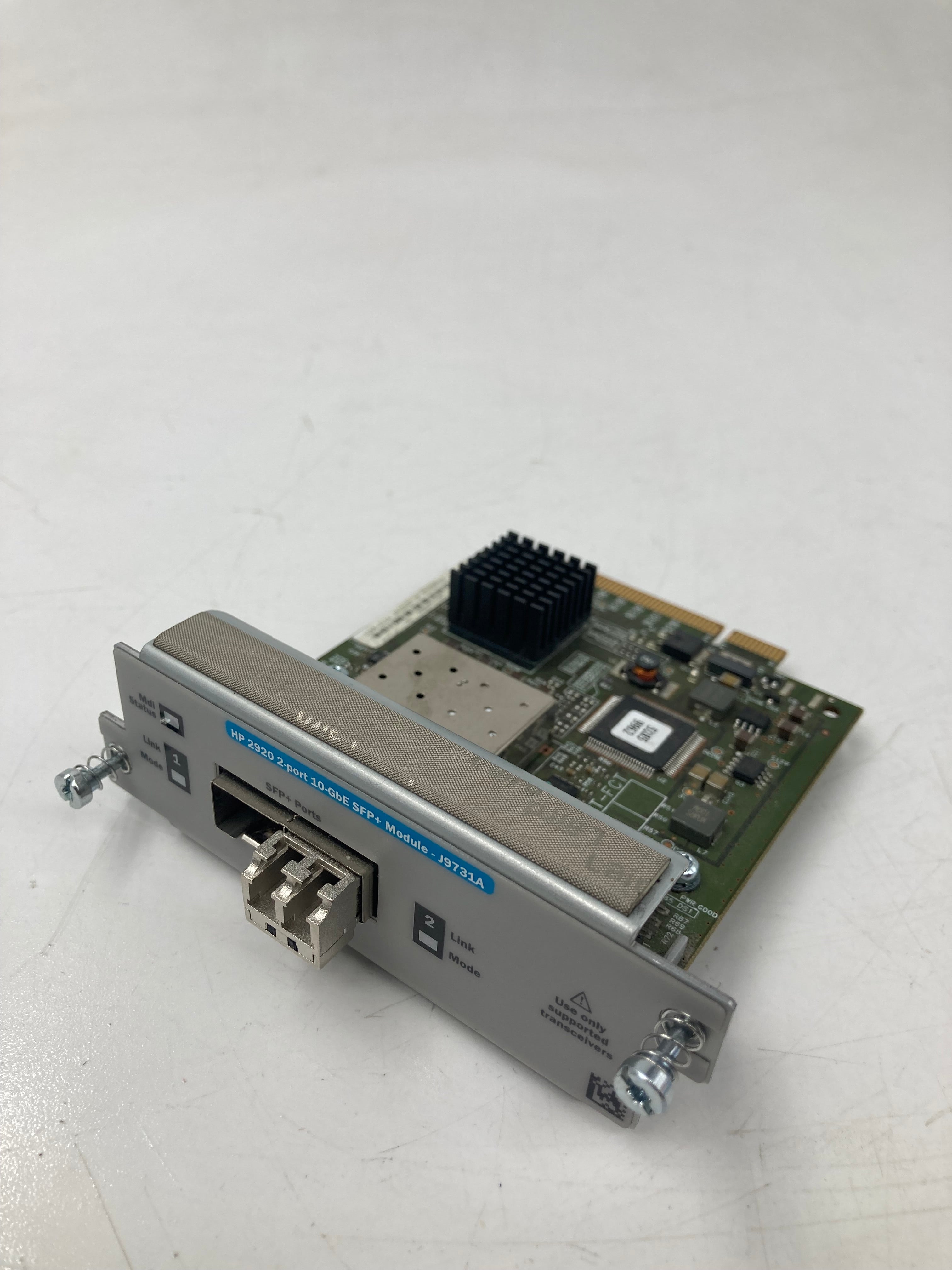 HP 2-port 10GbE SFP+ Module - J9008A Lot Of 2