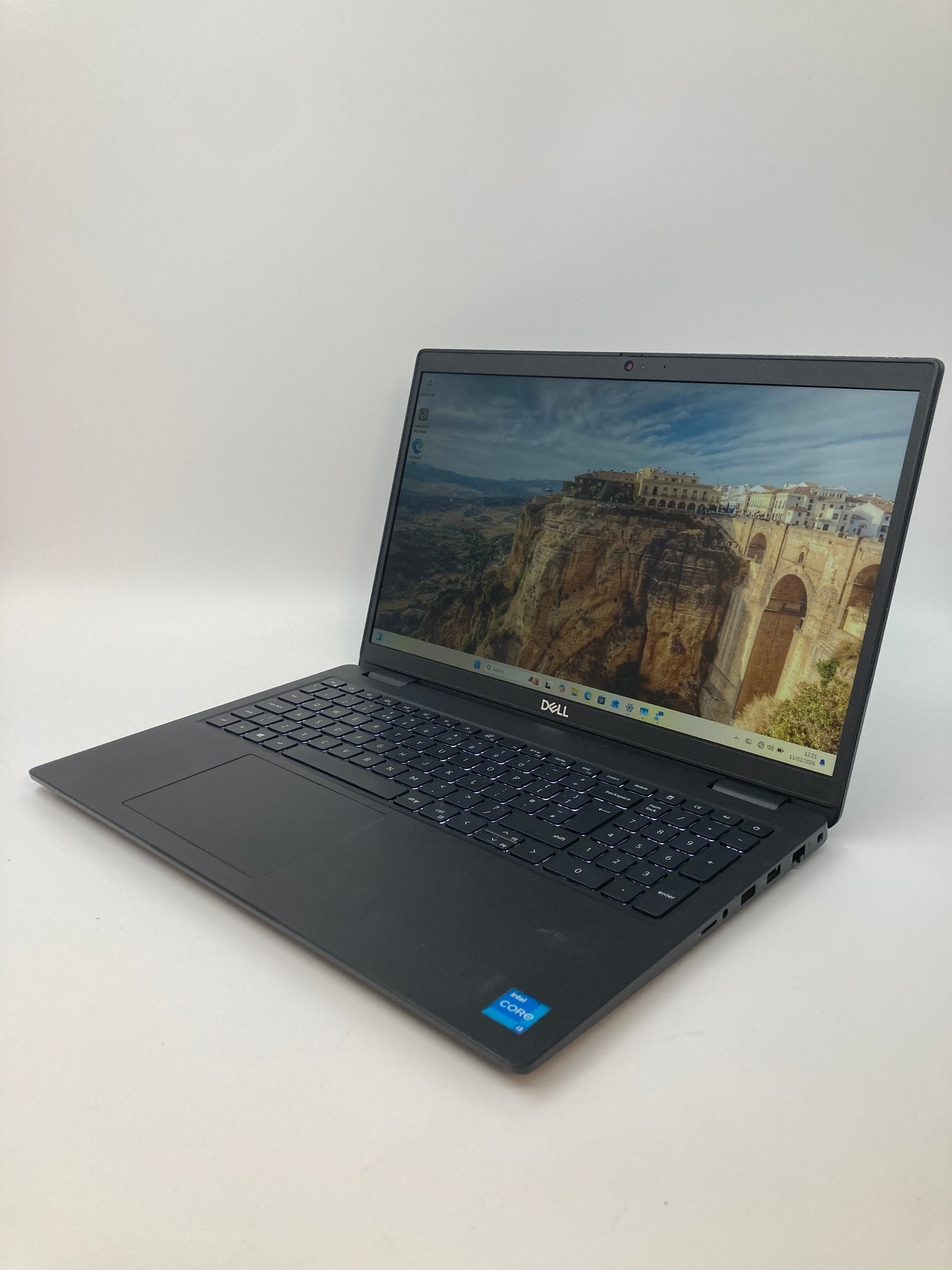 Dell Latitude 3520 front angled view showing keyboard and 15.6" screen