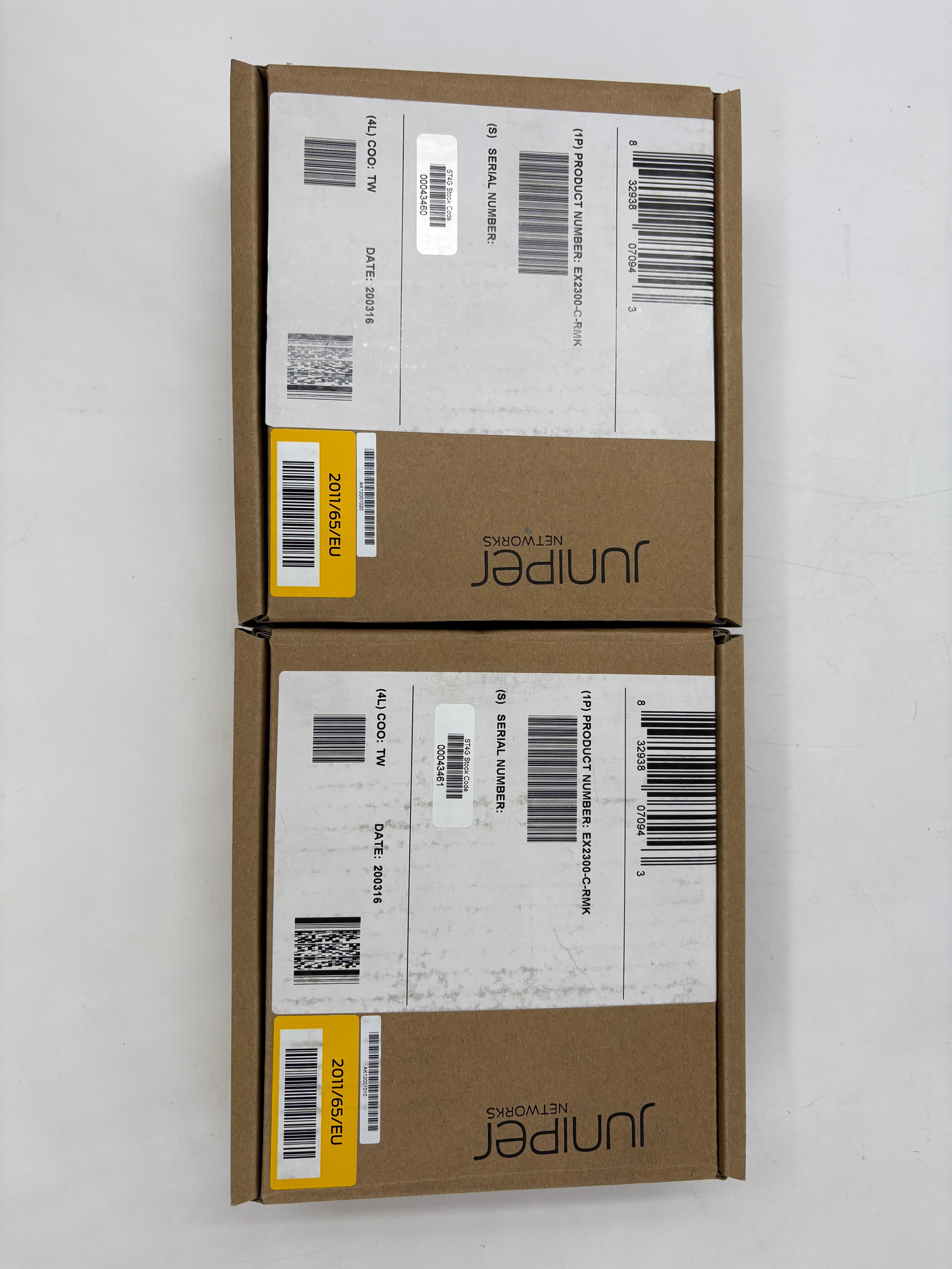 BATCH OF 2 JUNIPER EX2300-C-RMK BRAND NEW SEALED