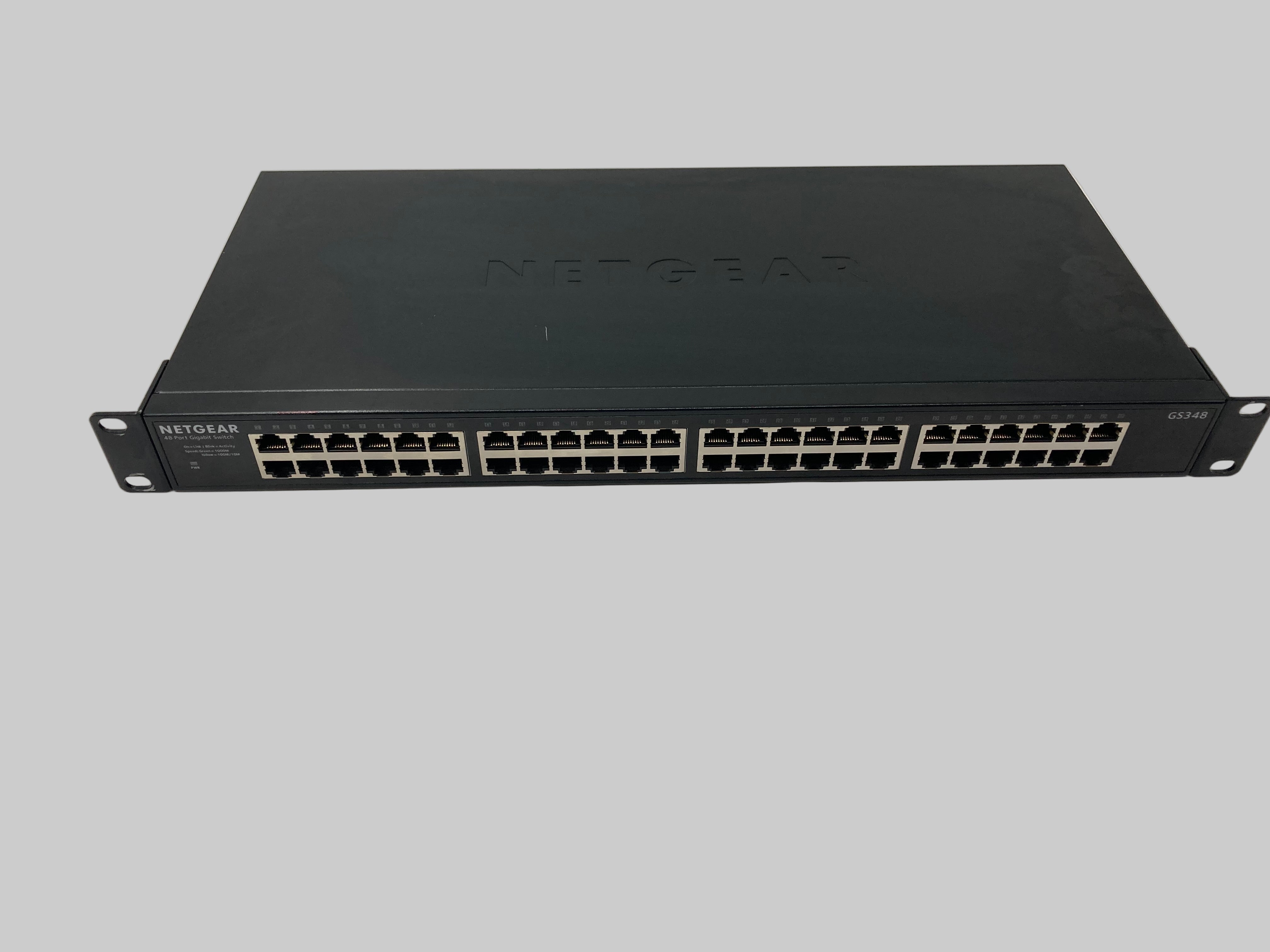 NETGEAR Ethernet Switch GS348 Ethernet 48 Port Gigabit Switch