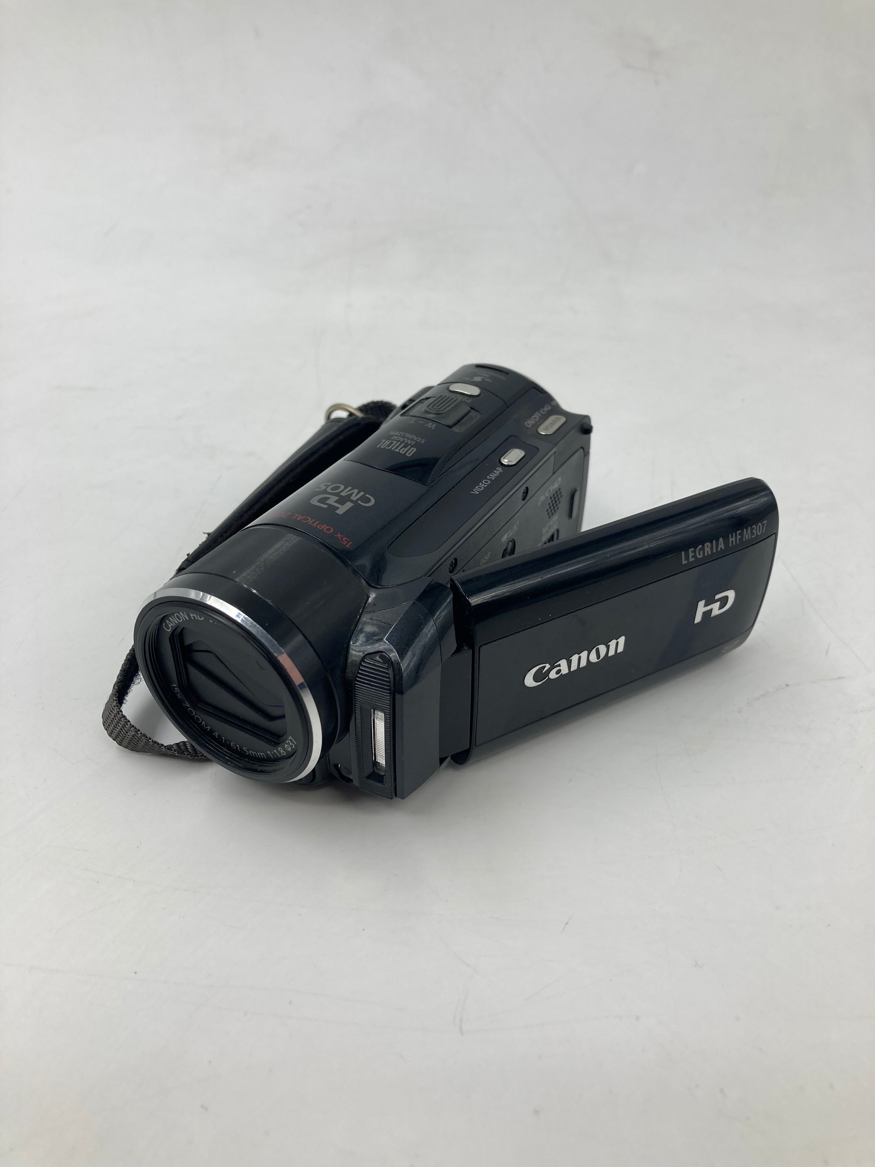 Canon Legria HFM307 Camcorder 15x Zoom No SD Card
