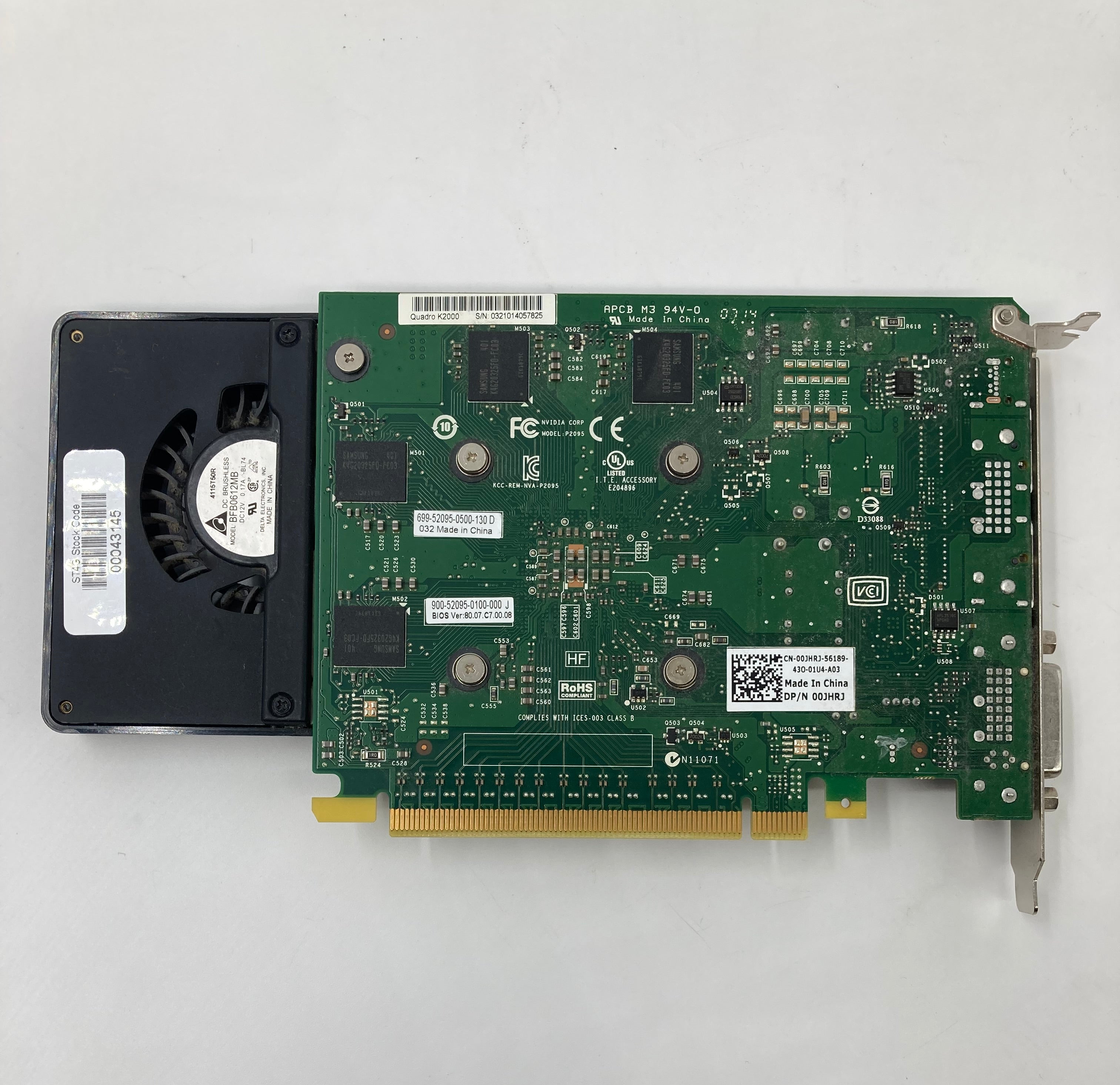 NVIDIA Quadro K2000 2GB GDDR5 Video Graphics Card