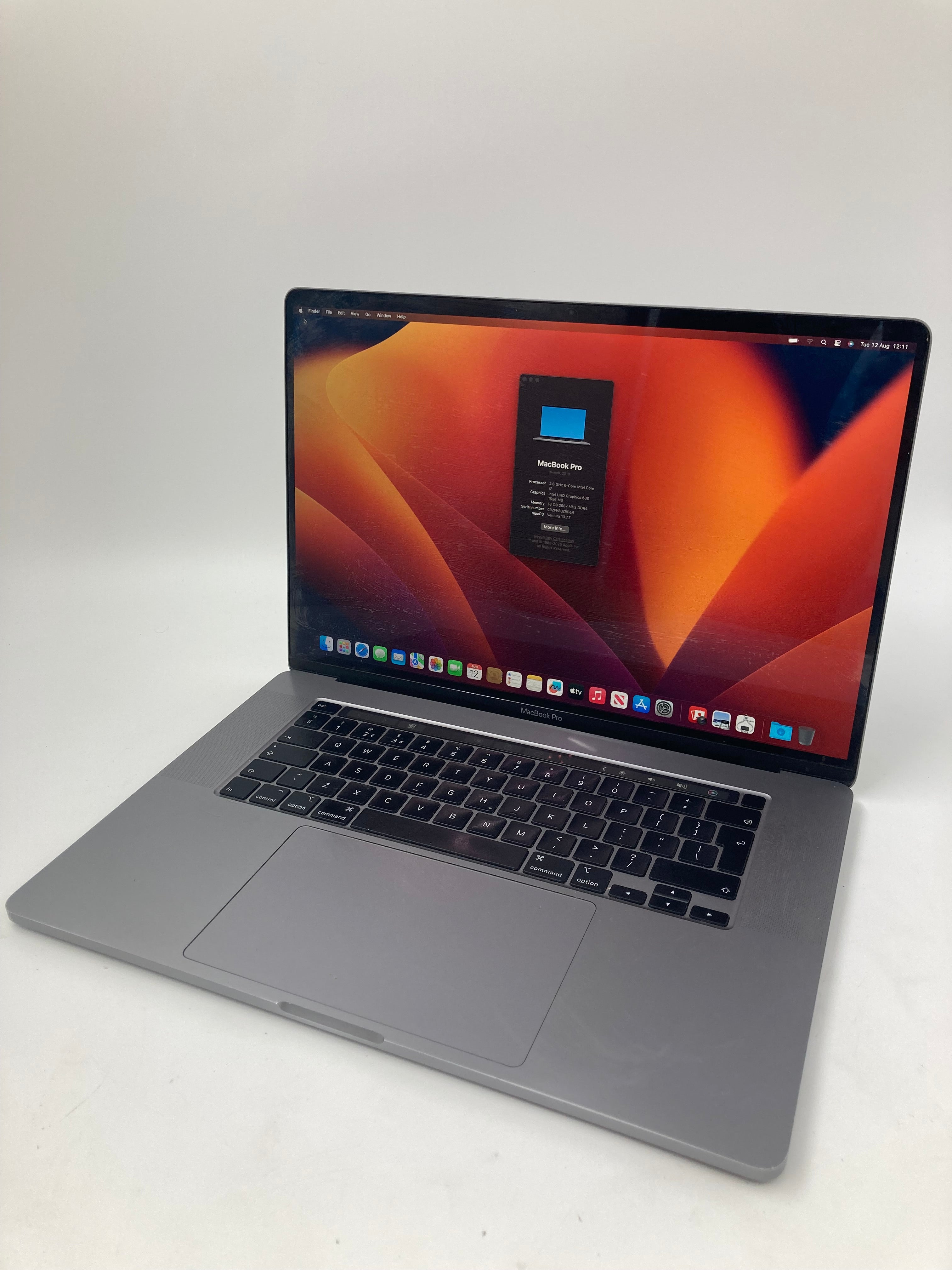 Apple MacBook Pro 2019 A2141 16" i7 9th Gen 16GB RAM 500GB SSD OS Ventura #2
