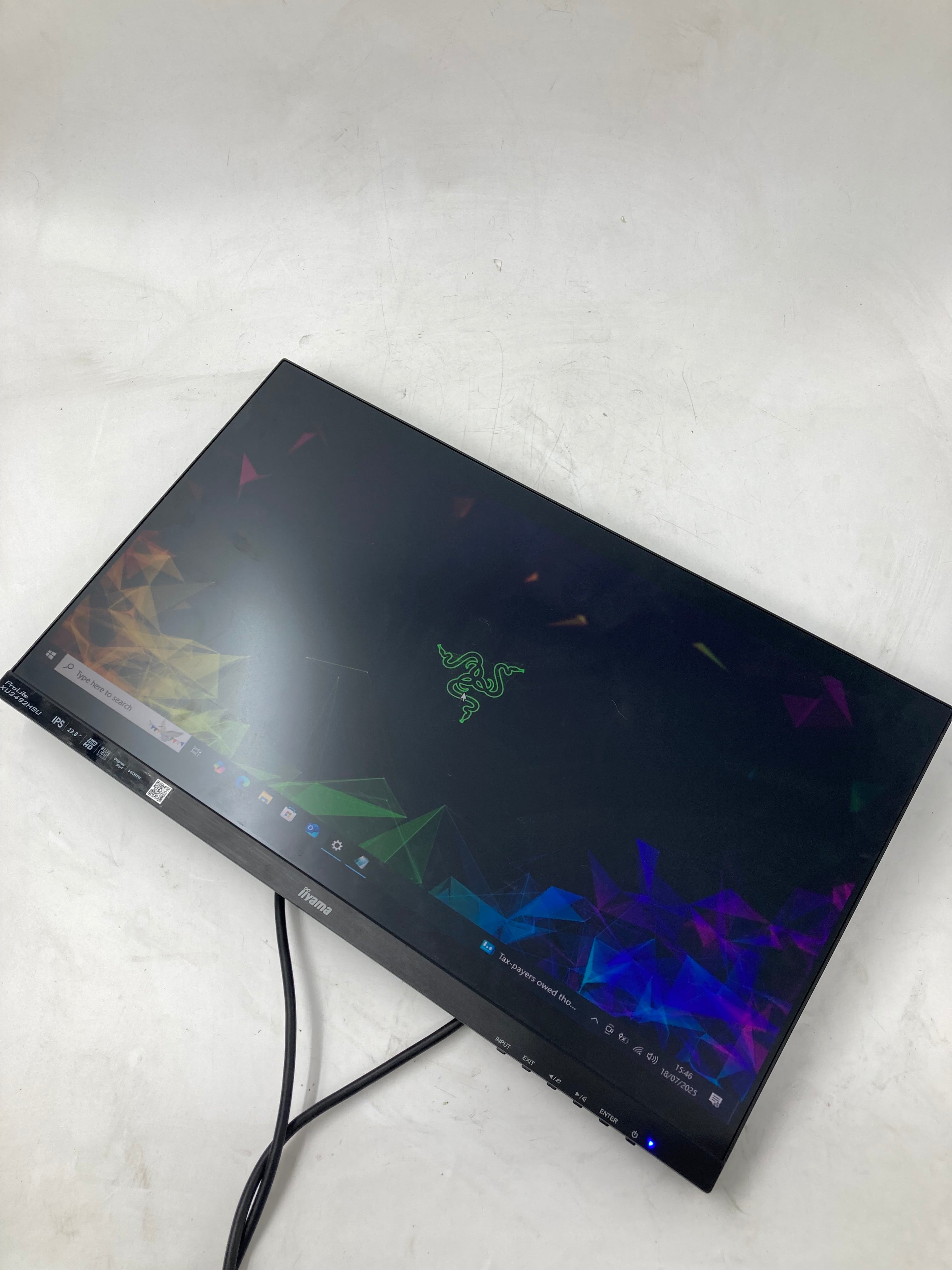 Iiyama ProLite Monitor 24" 27" Screen Full HD DisplayPort HDMI VGA Lot of 4