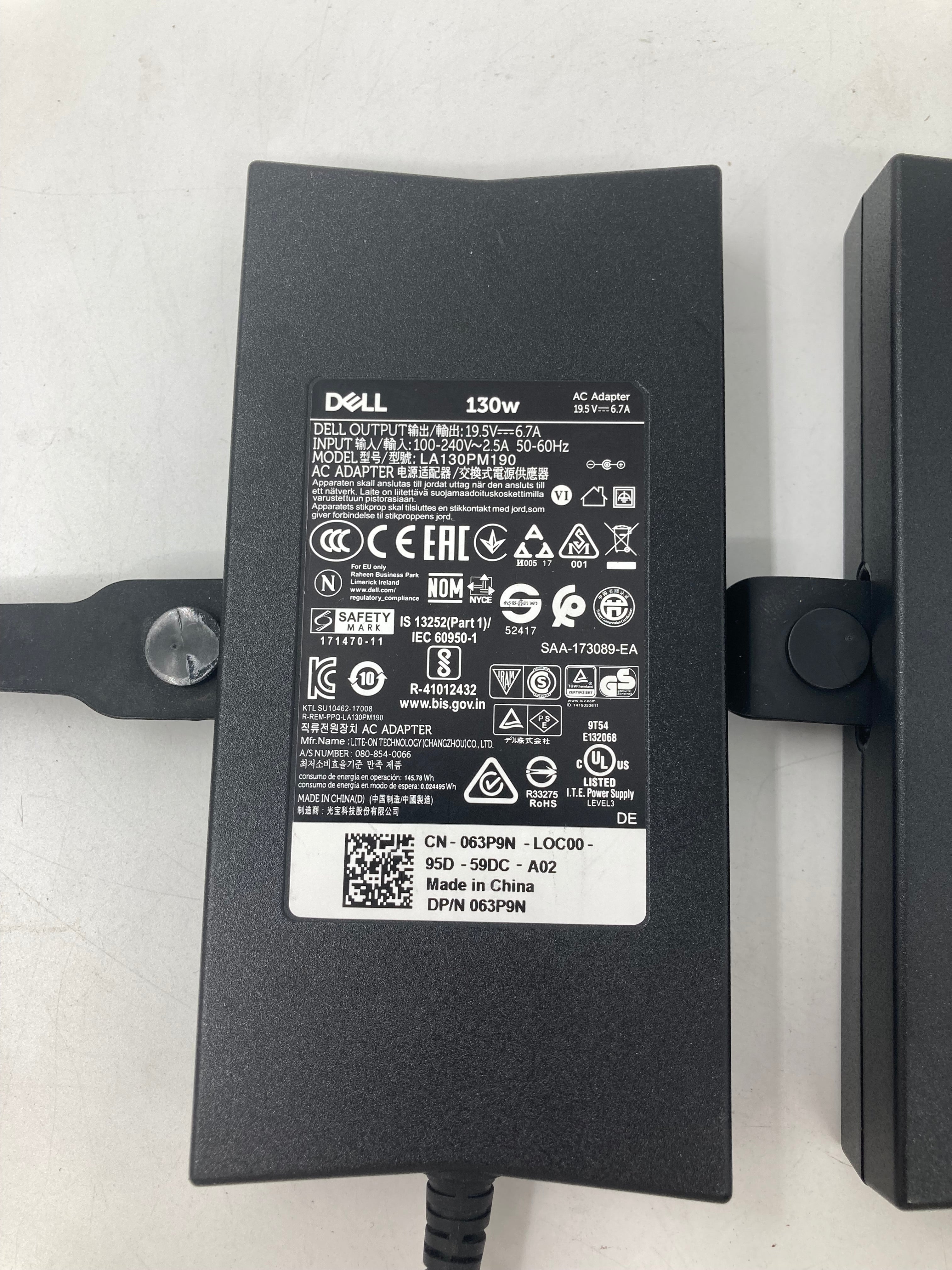 Batch 16x Dell Big Tip AC Adapter 130W