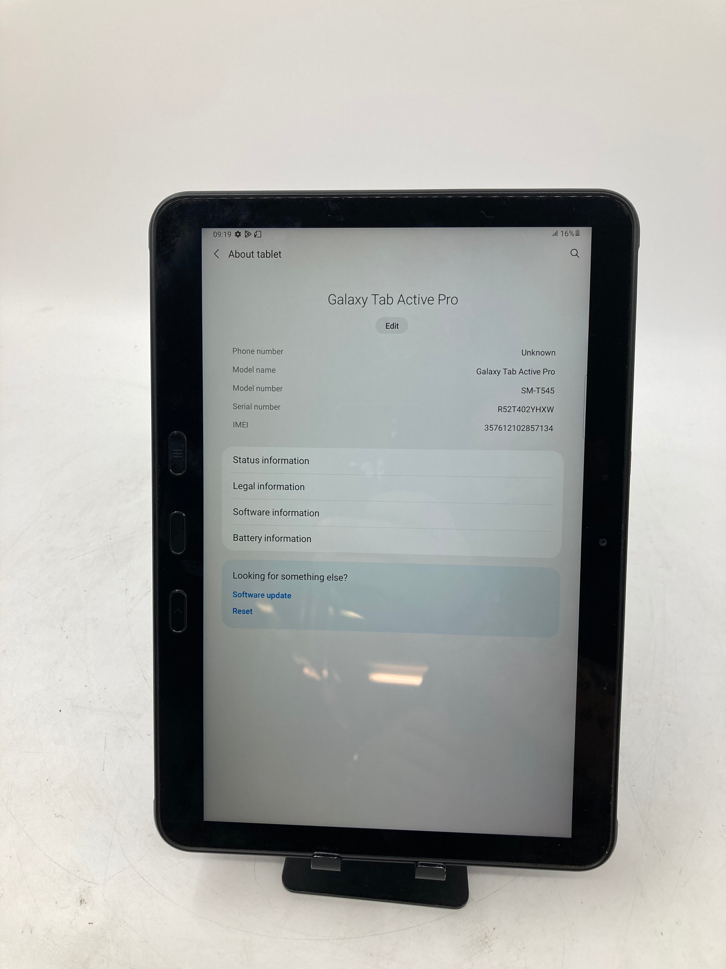 Samsung Galaxy Tab Active Pro 2019 10.1" Screen 64GB Storage Unlocked
