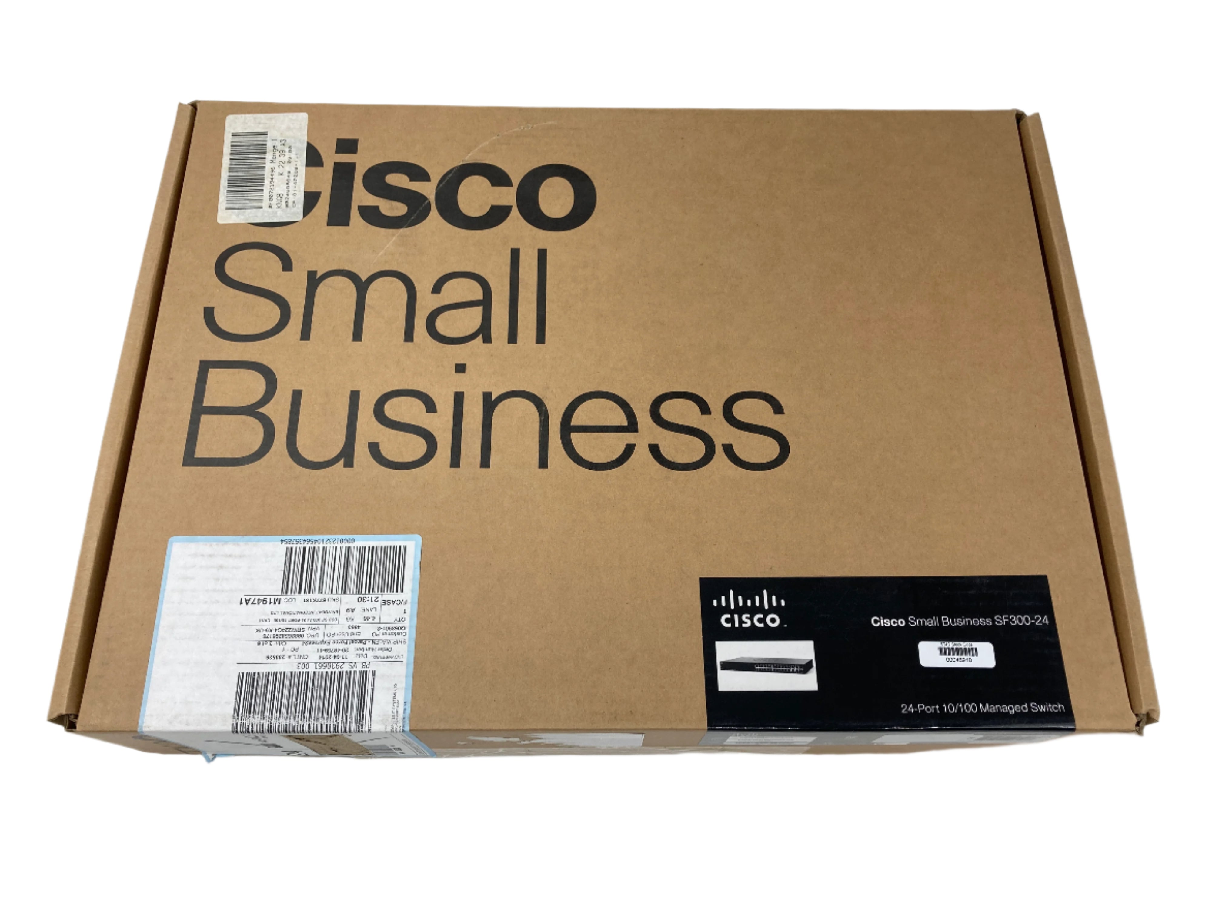 New Unopened Cisco 24-Port 10/100 Managed Switch SF300-24 Batch of 2