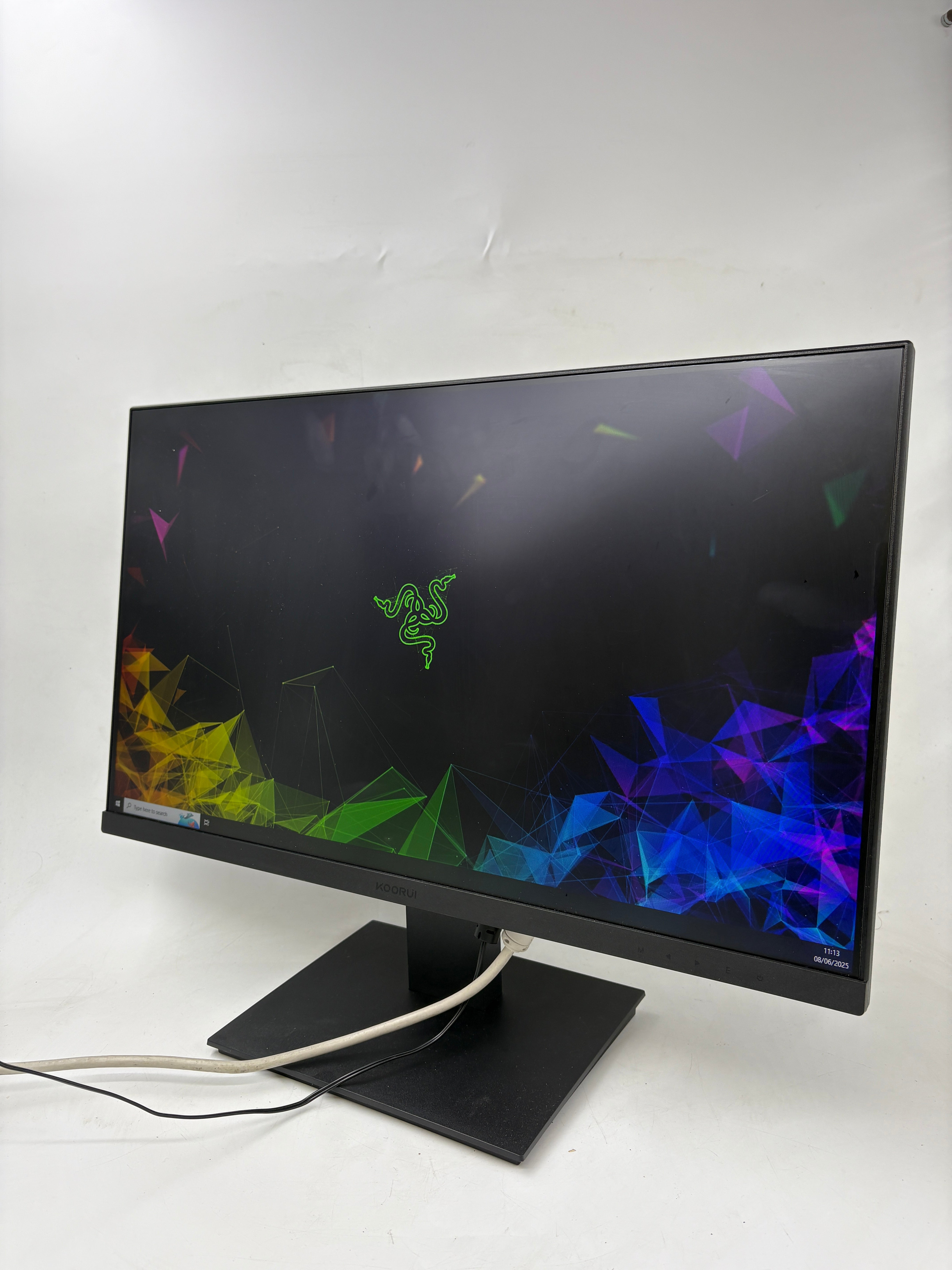 Batch of 2x Koorui Monitors 1x 22" & 1x 24" - HDMI & VGA - NO PSU