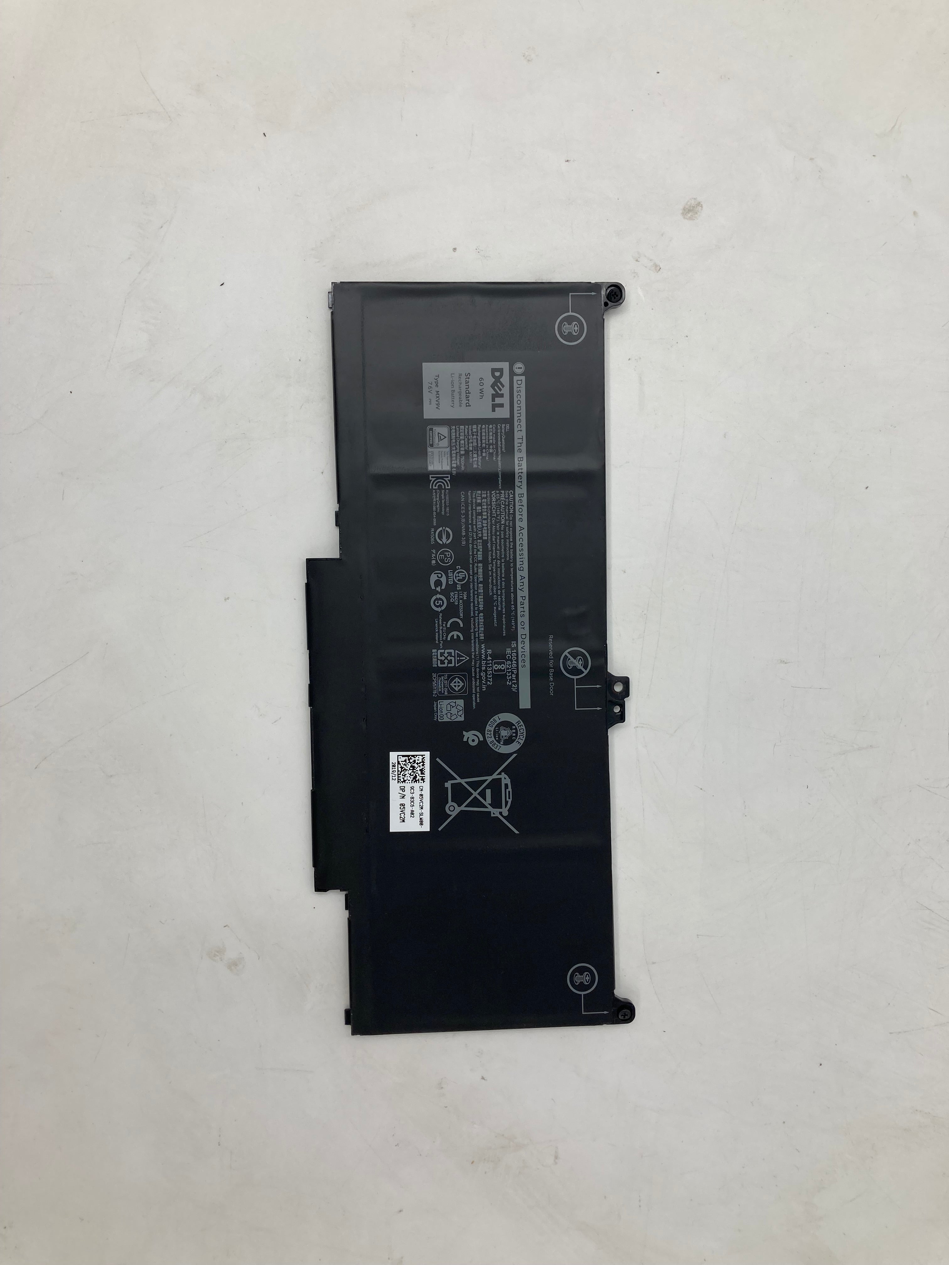 NEW GENUINE DELL LATITUDE 5300 5310 7300 7400 60Wh BATTERY MXV9V 5VC2M N2K62