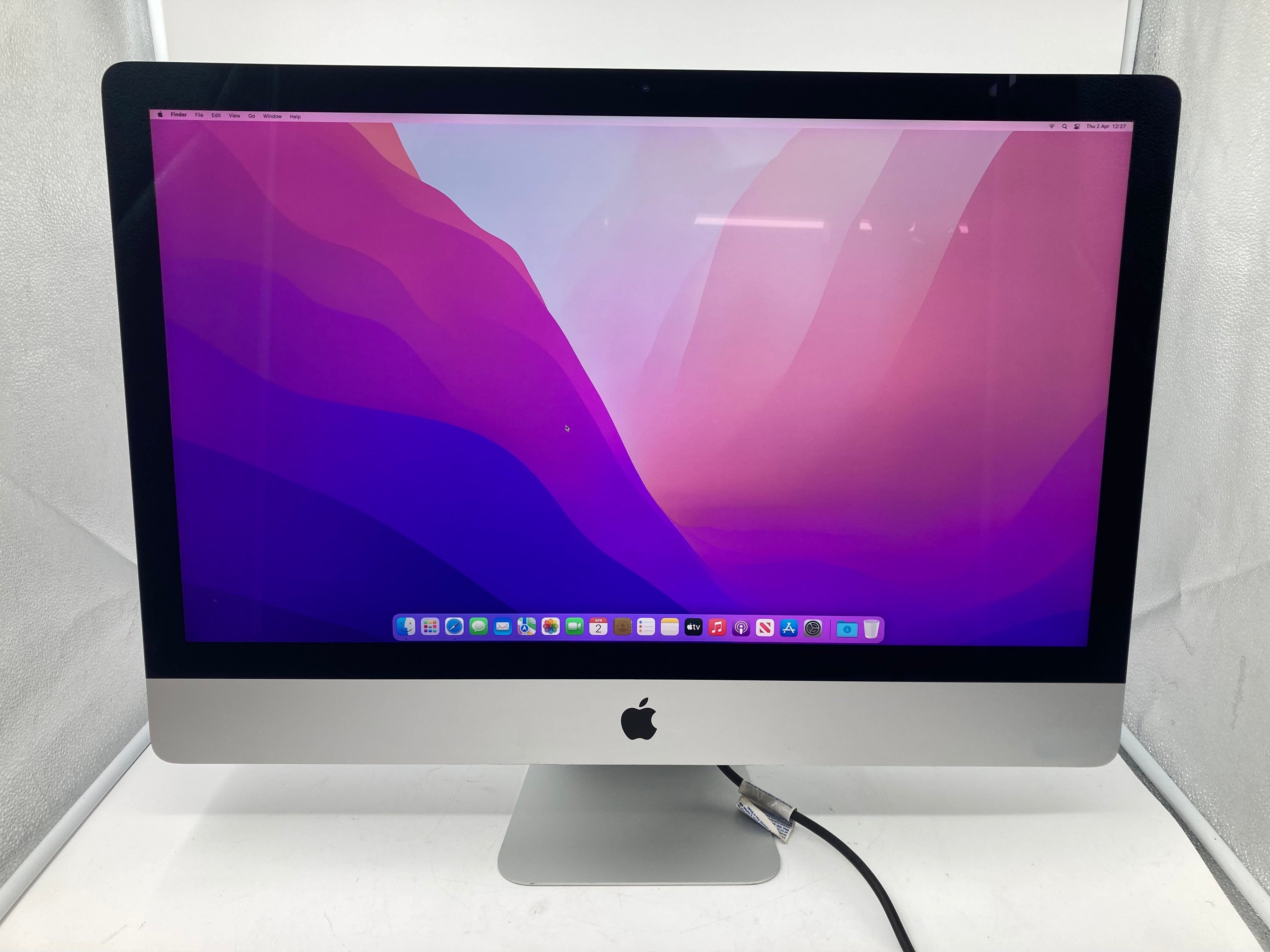 Apple iMac Late 2012 | 27" QHD | i5 3rd Gen CPU | 8GB RAM | 500GB HDD | macOS | Grade C