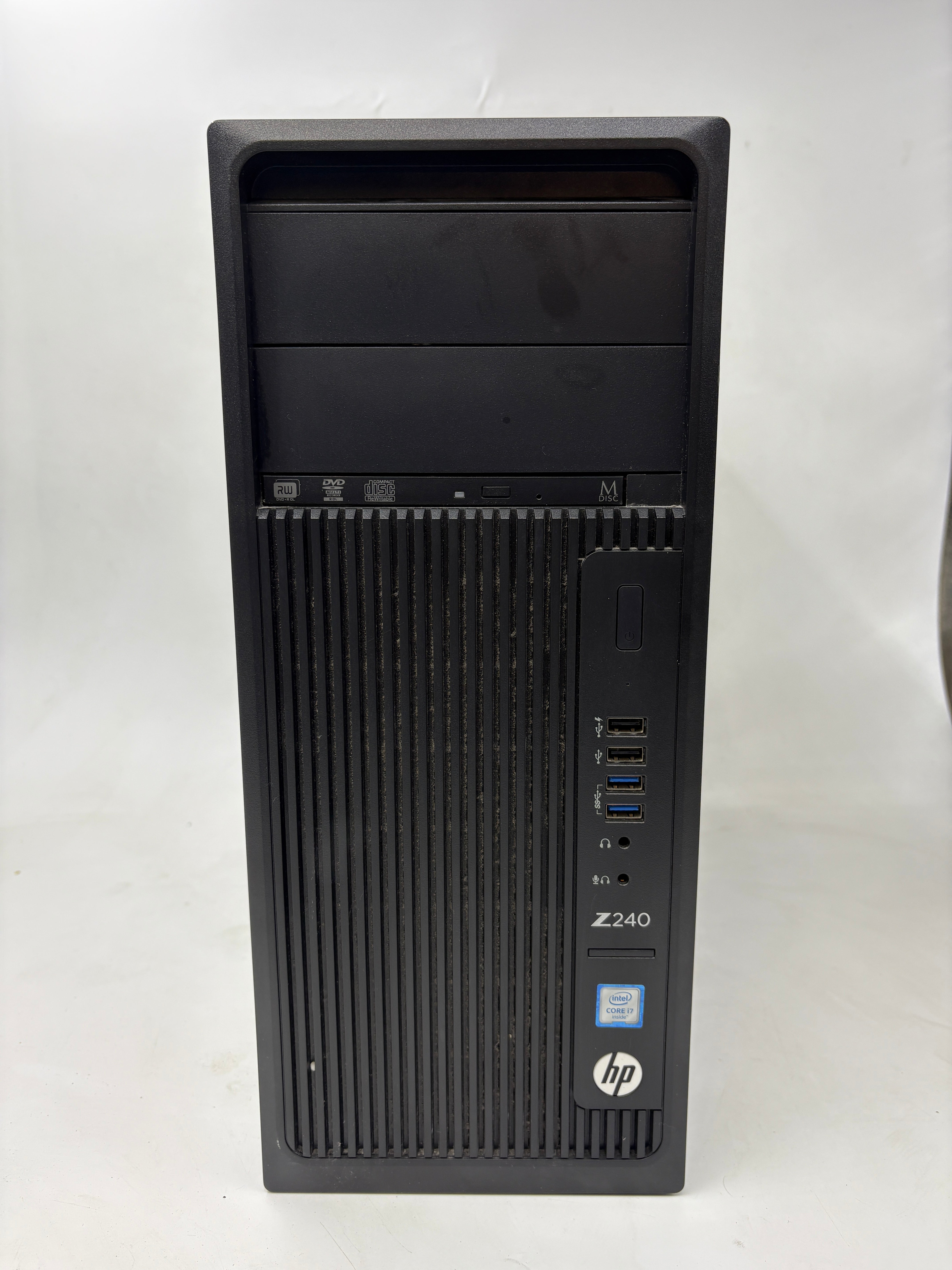 HP Workstation Z240 MT i7 6th Gen NO RAM NO SSD NO OS