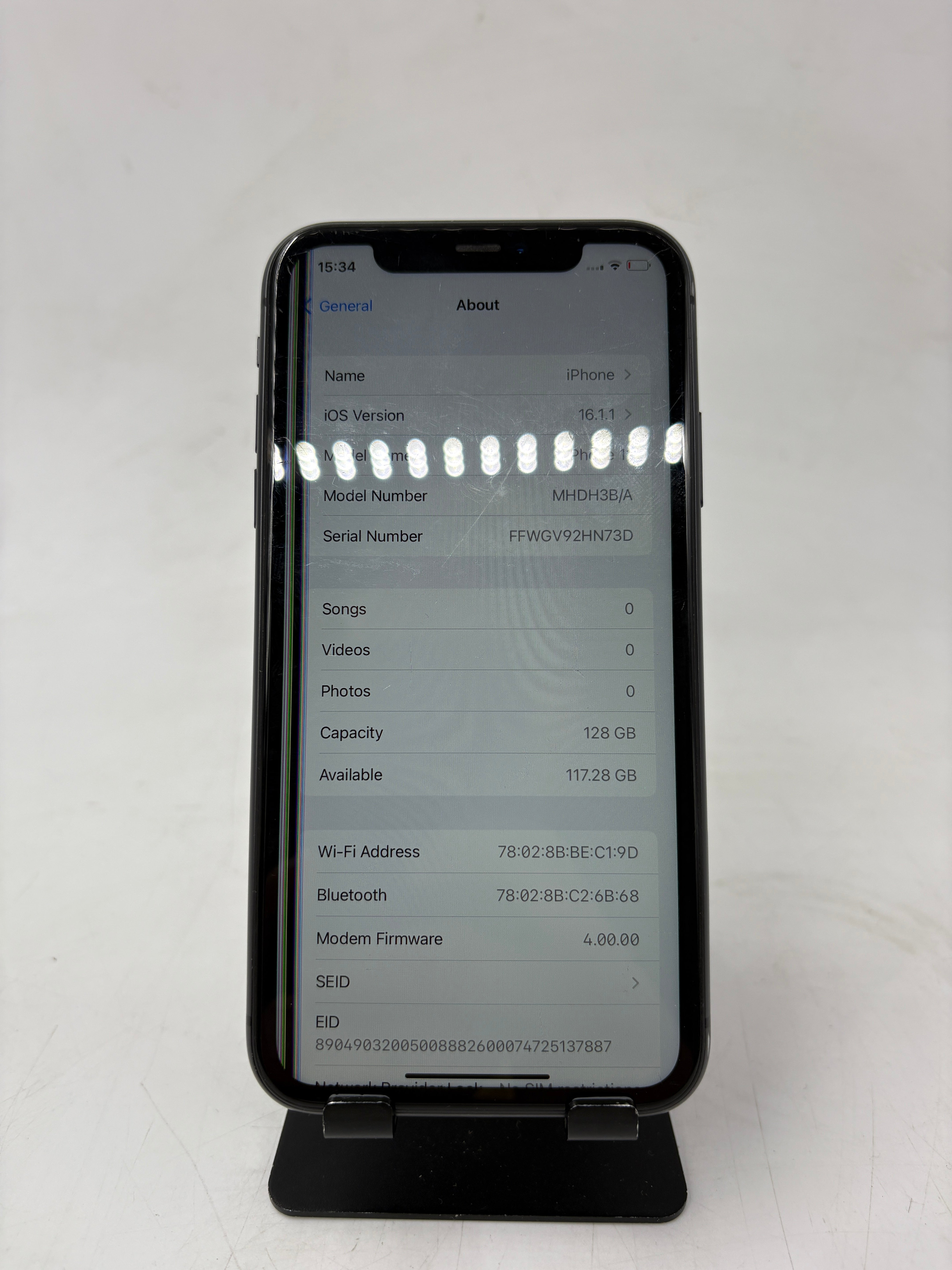 Apple iPhone 11 MHDH3B/A 128GB - Grade C