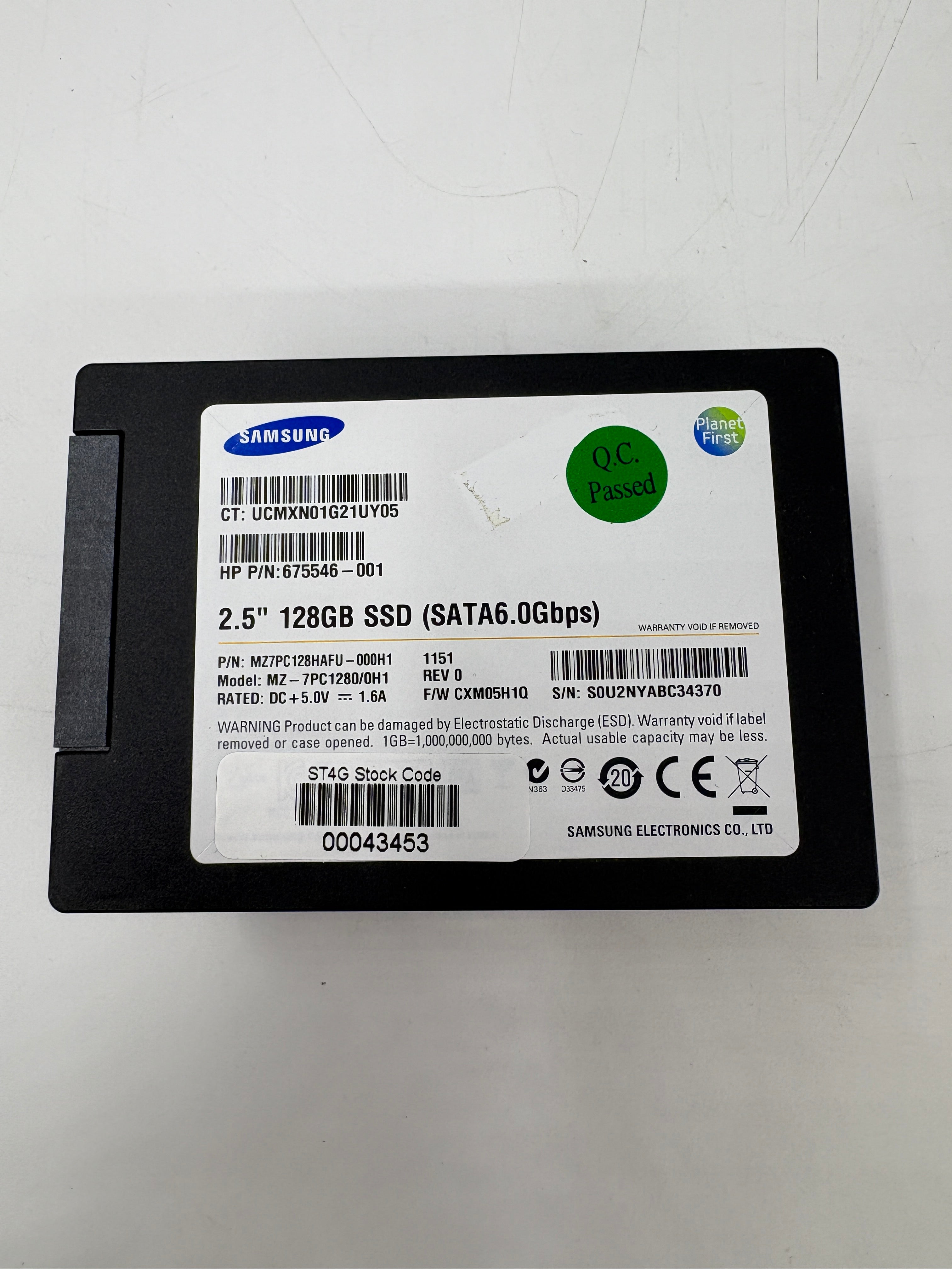 Batch of 6 128GB SSD 2.5" SATA - Mixed Models