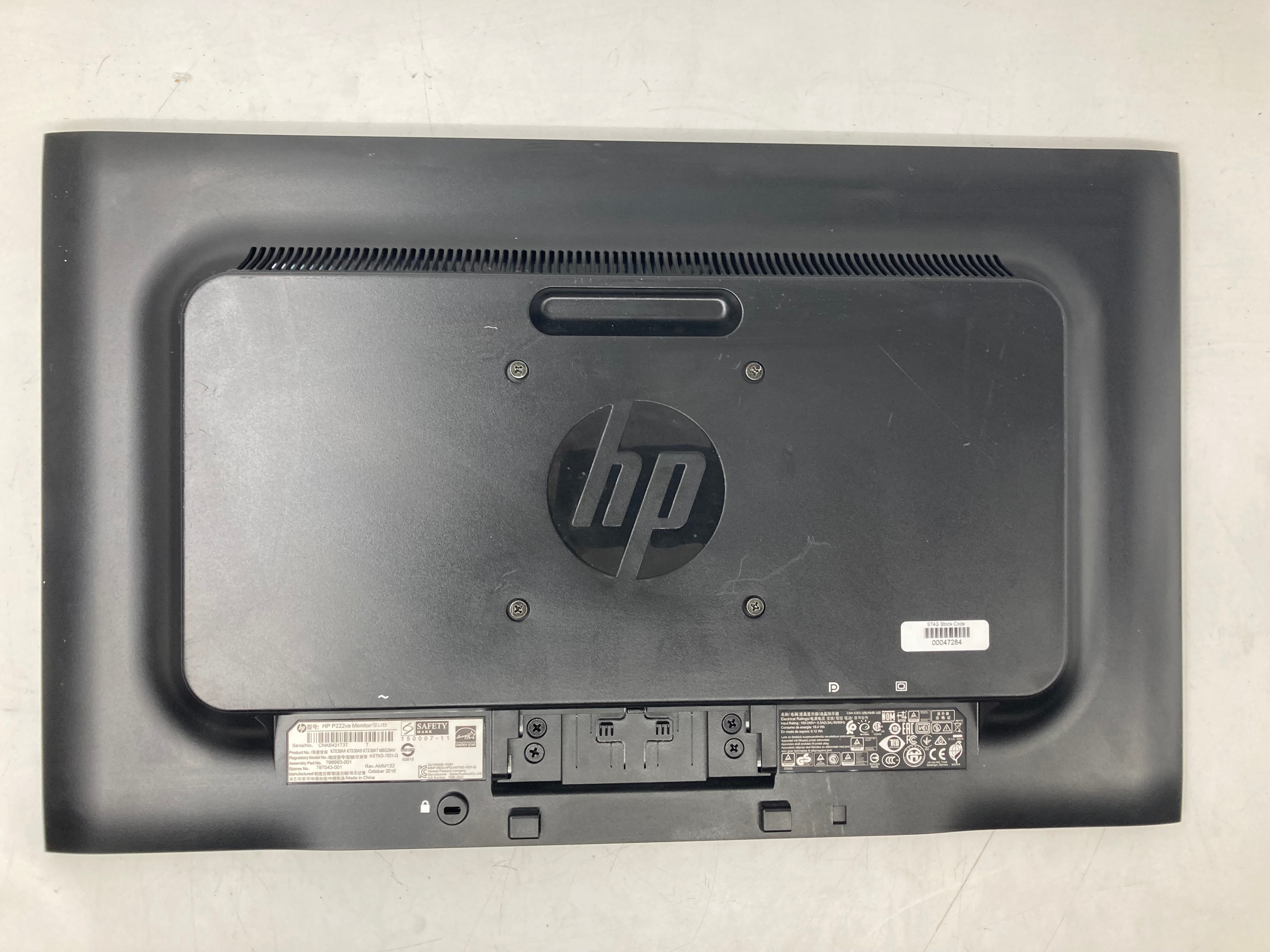 HP Monitor P222va VGA Display Port Batch of 29