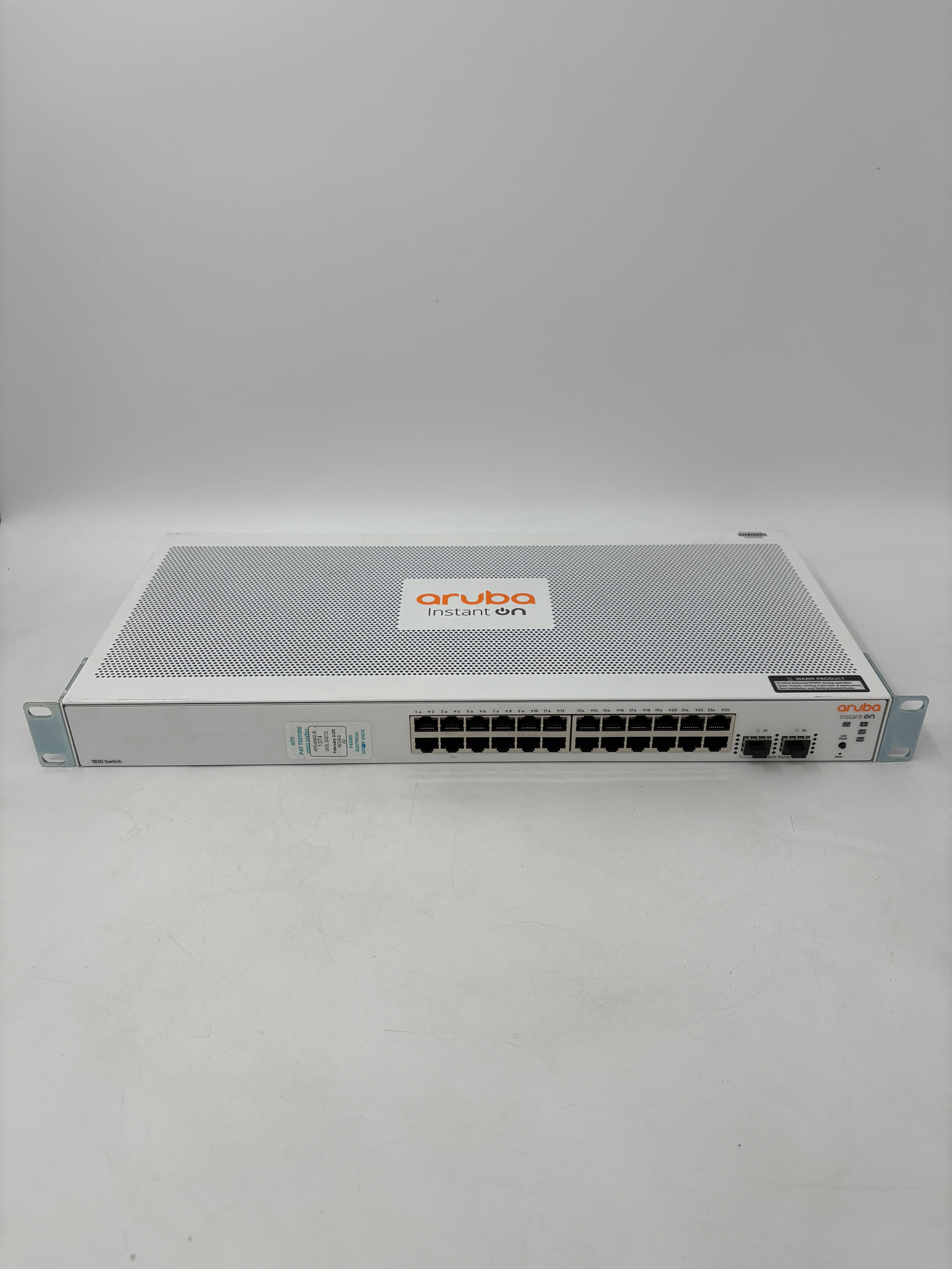HPE Aruba Instant On 1830 24 Port PoE Managed Gigabit Switch
