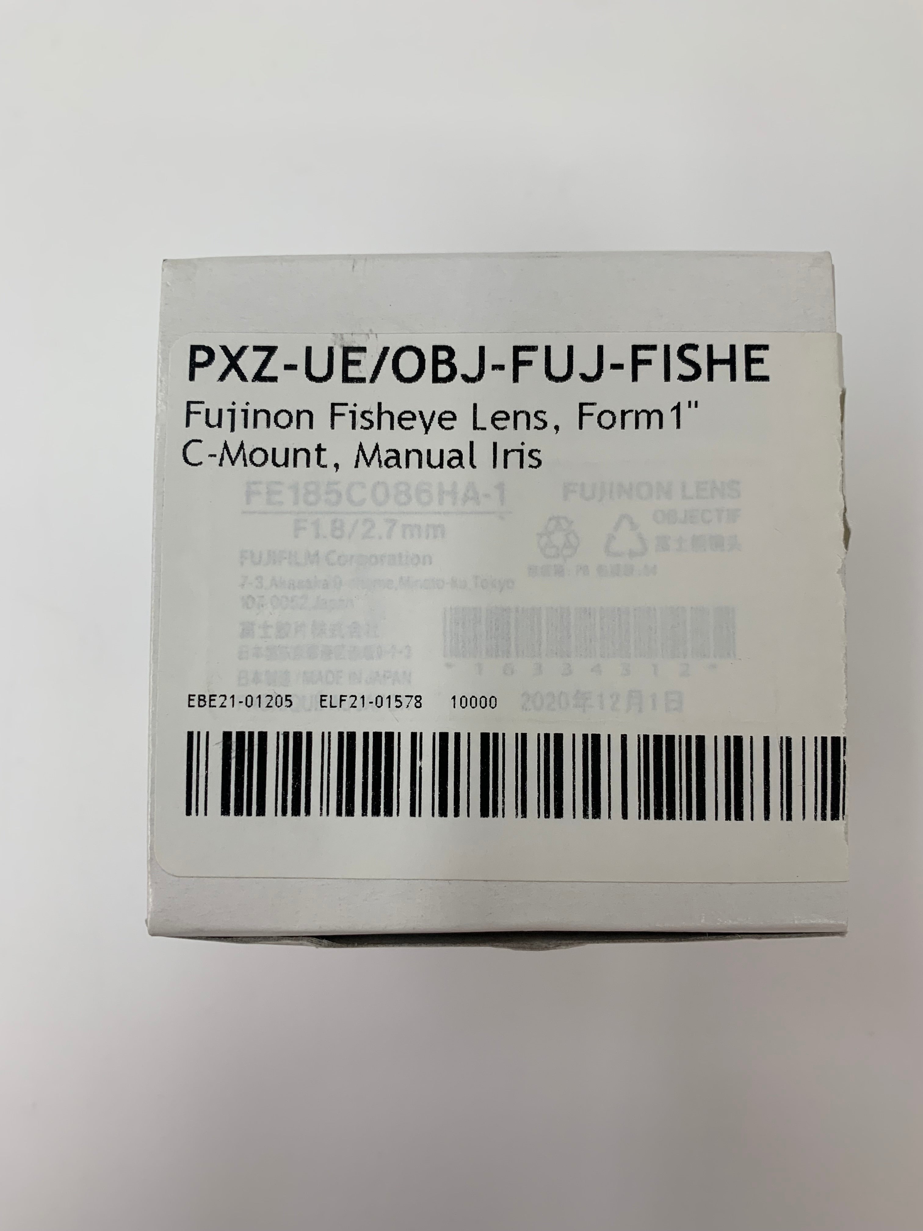 Fujinon Fisheye Lens FE185C086HA-1 CCTV / Machine Vision / Inspection Lens New Open Box