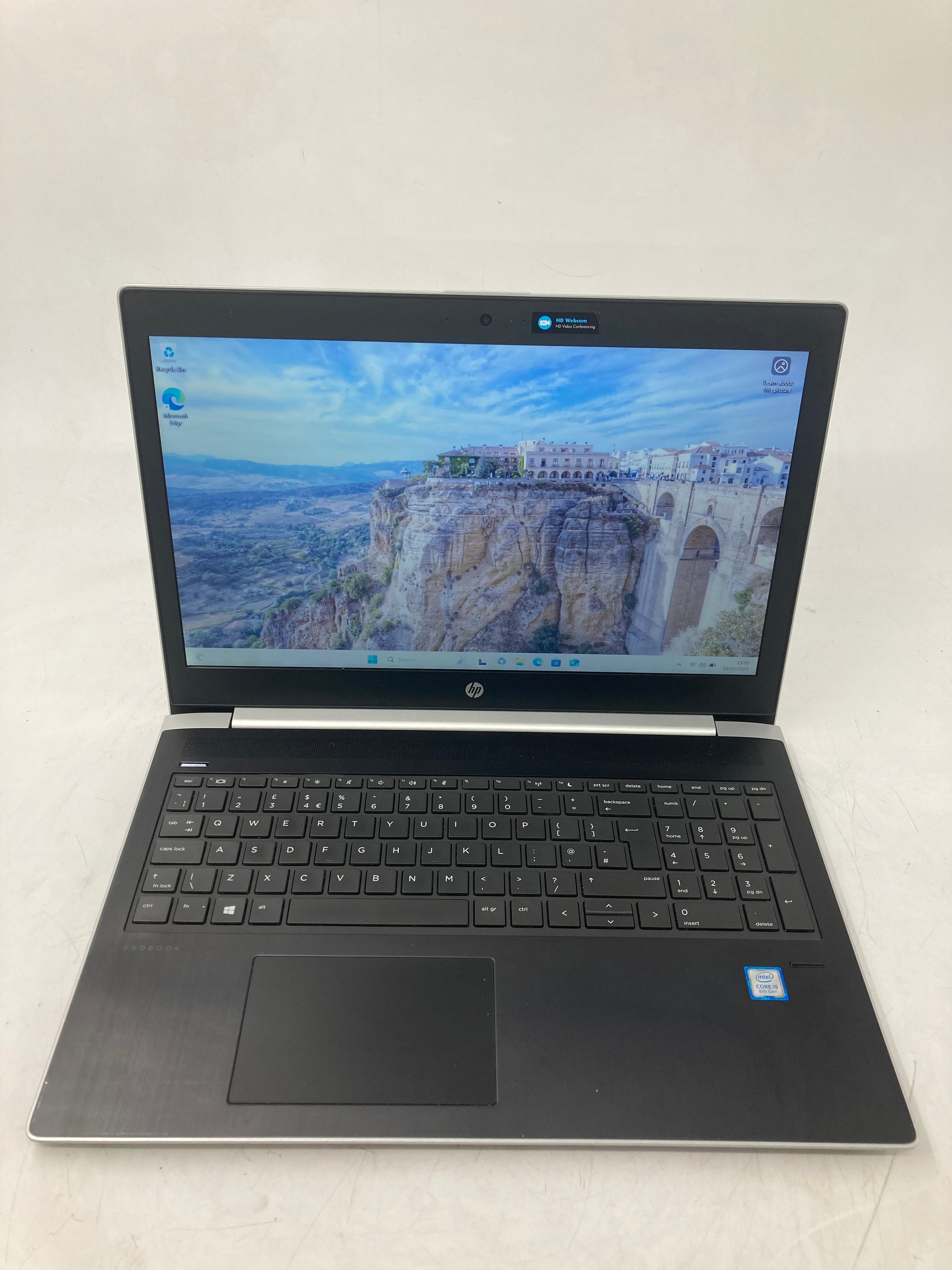 HP ProBook 450 G5 15" Screen i5 8th Gen 8GB RAM 256GB SSD W11