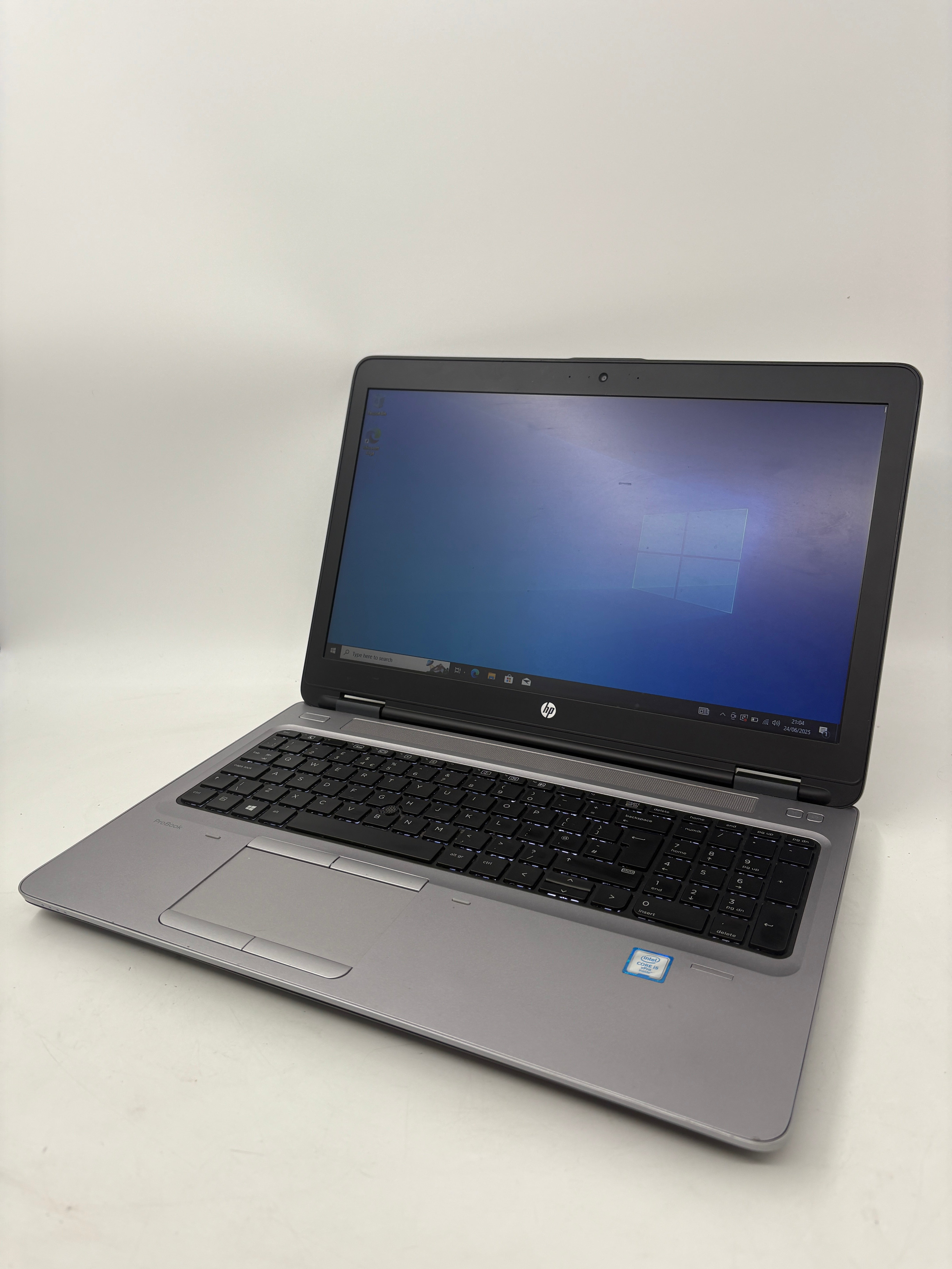 HP Laptop ProBook 650 G2 15.6" Screen i5 6th Gen 4GB RAM 128GB SSD W10