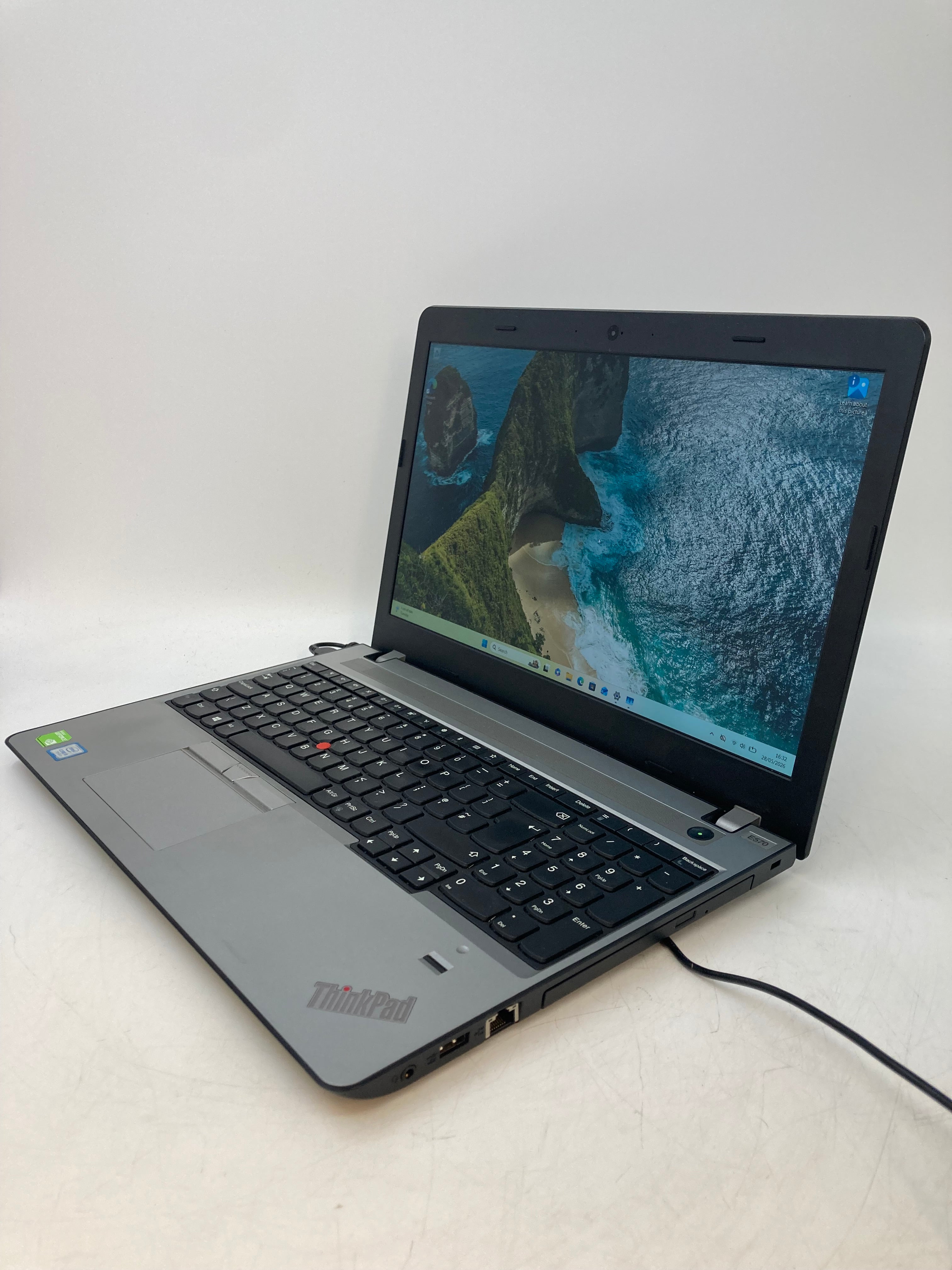 Lenovo ThinkPad E570 | 15.6" FHD | i5 7th Gen | 8GB RAM | 256GB SSD | W11 Pro