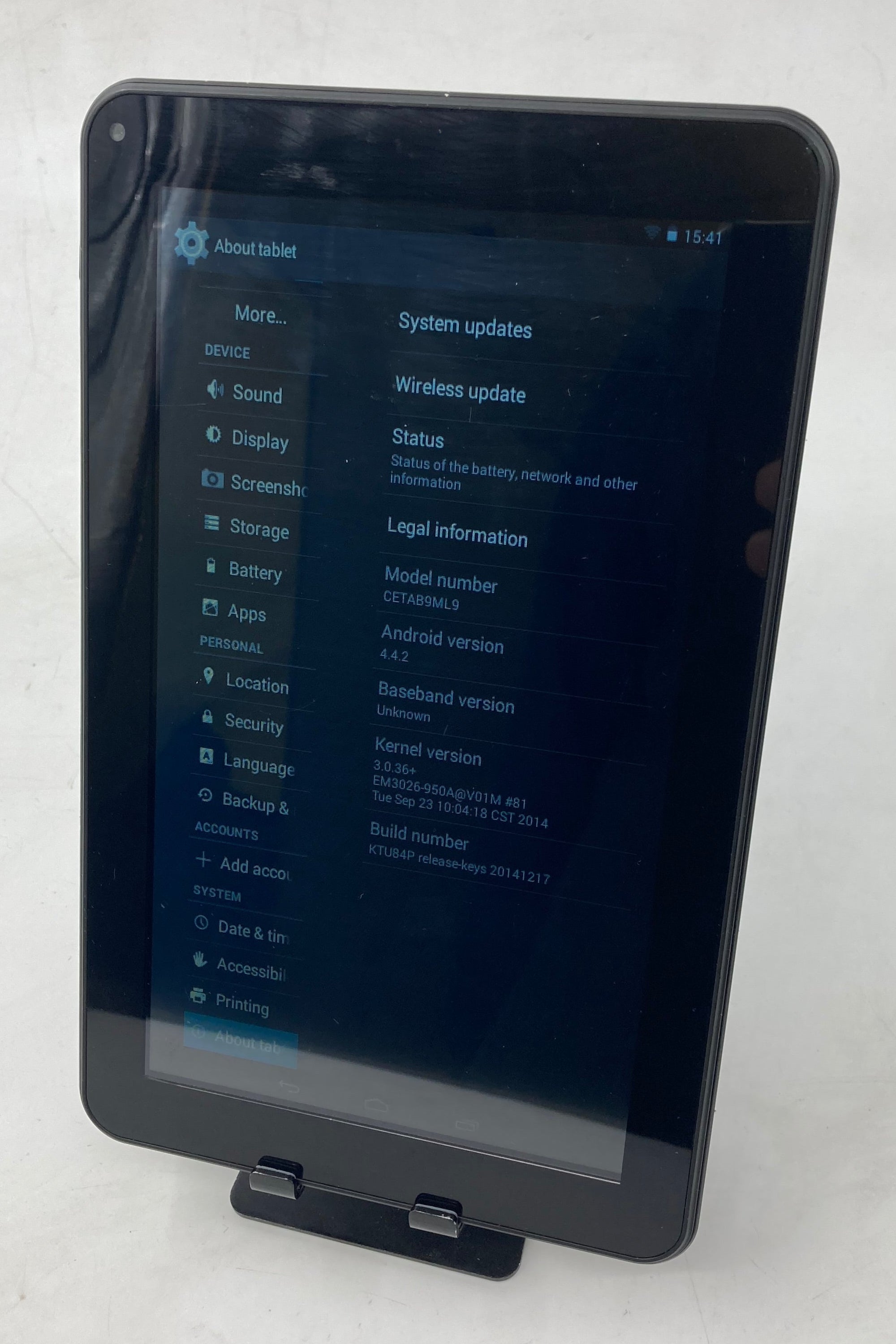 Android Tablets Mixed Makes & Models See Description Batch of 3