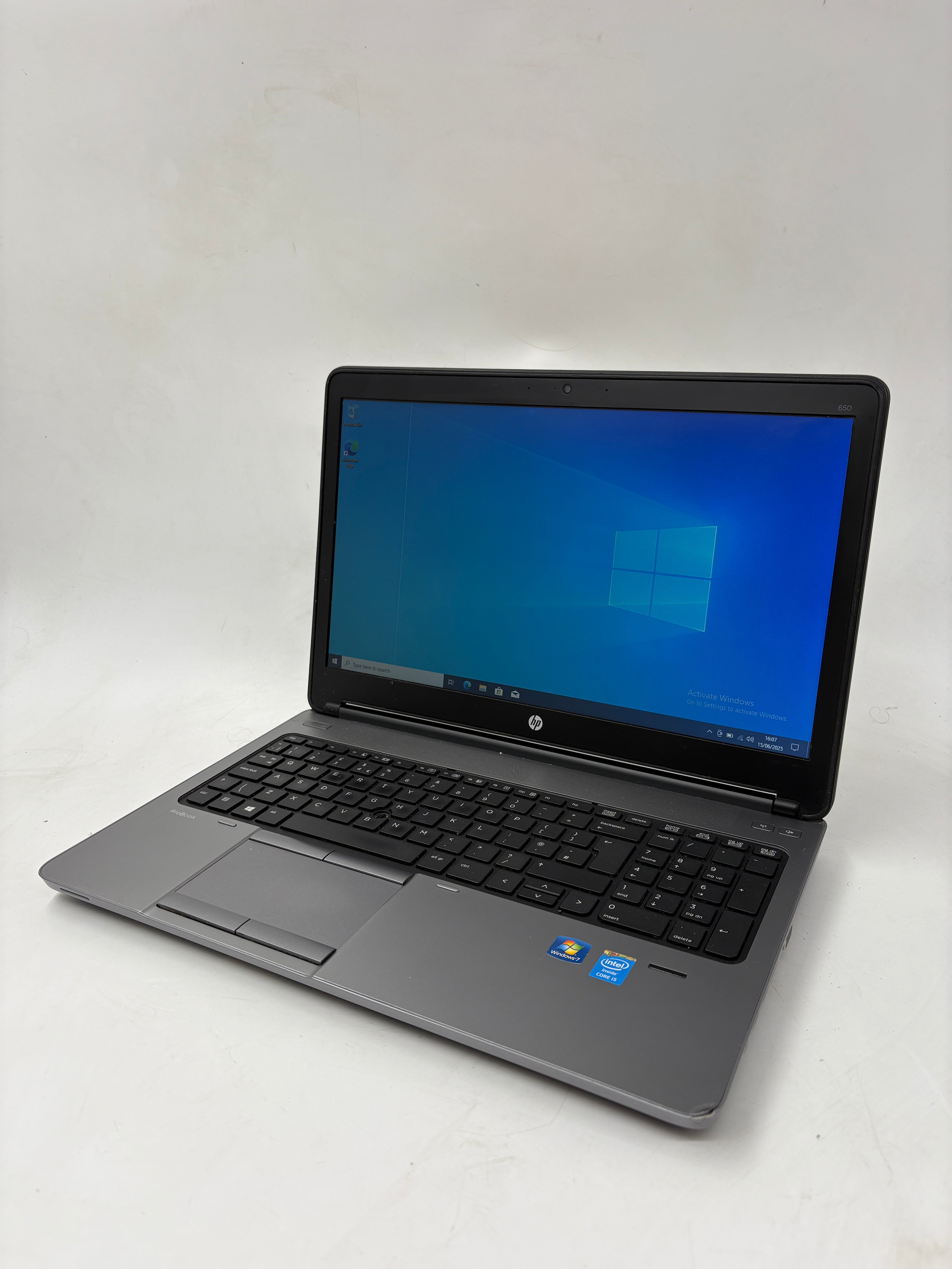 HP Laptop ProBook 650 G1 15.6" Screen i5 4th Gen 12GB RAM 480GB SSD W10