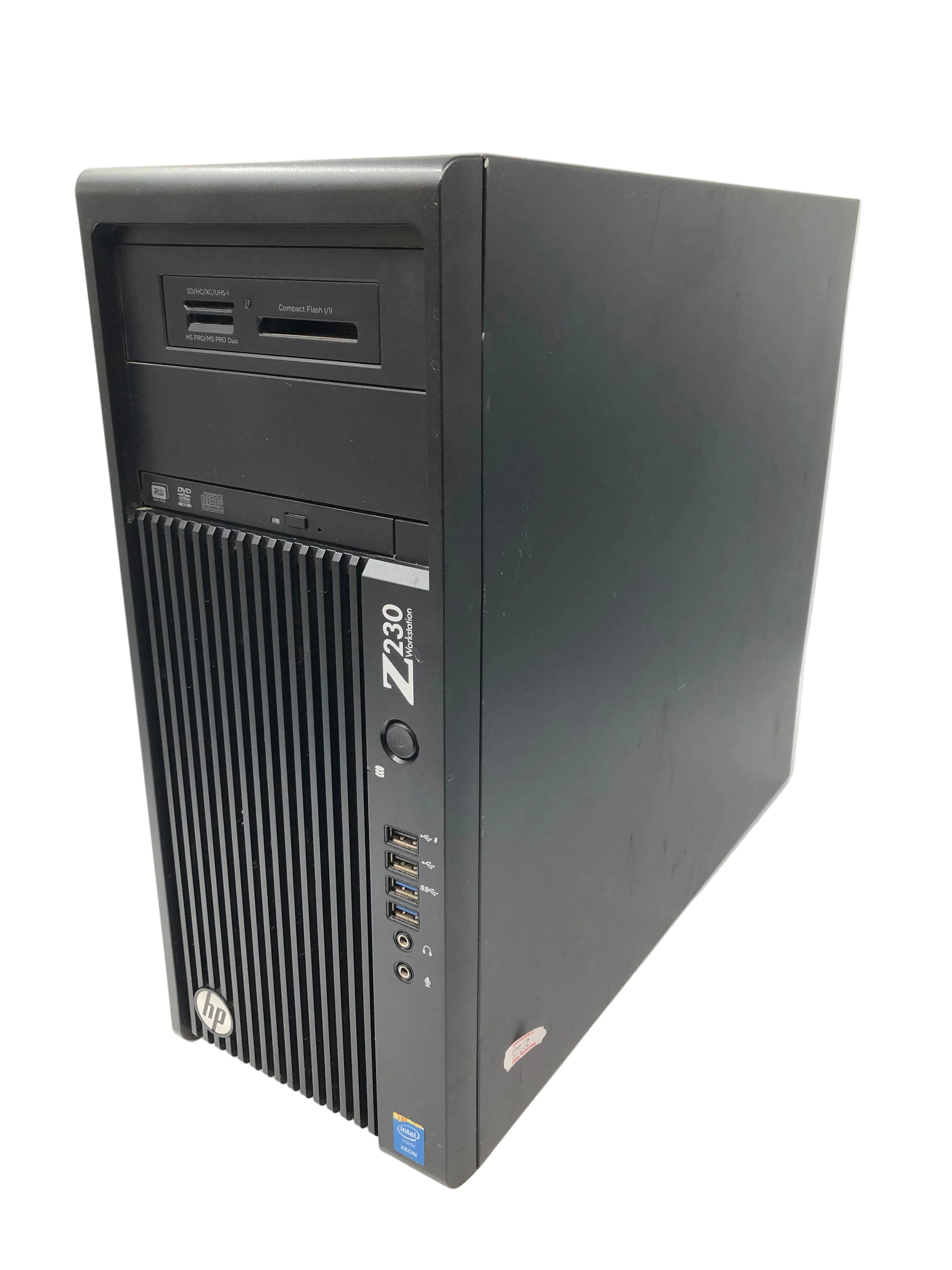 HP Desktop Z230 Tower Workstation Xeon E3-1225 8GB RAM NO SSD NO OS *Spares*