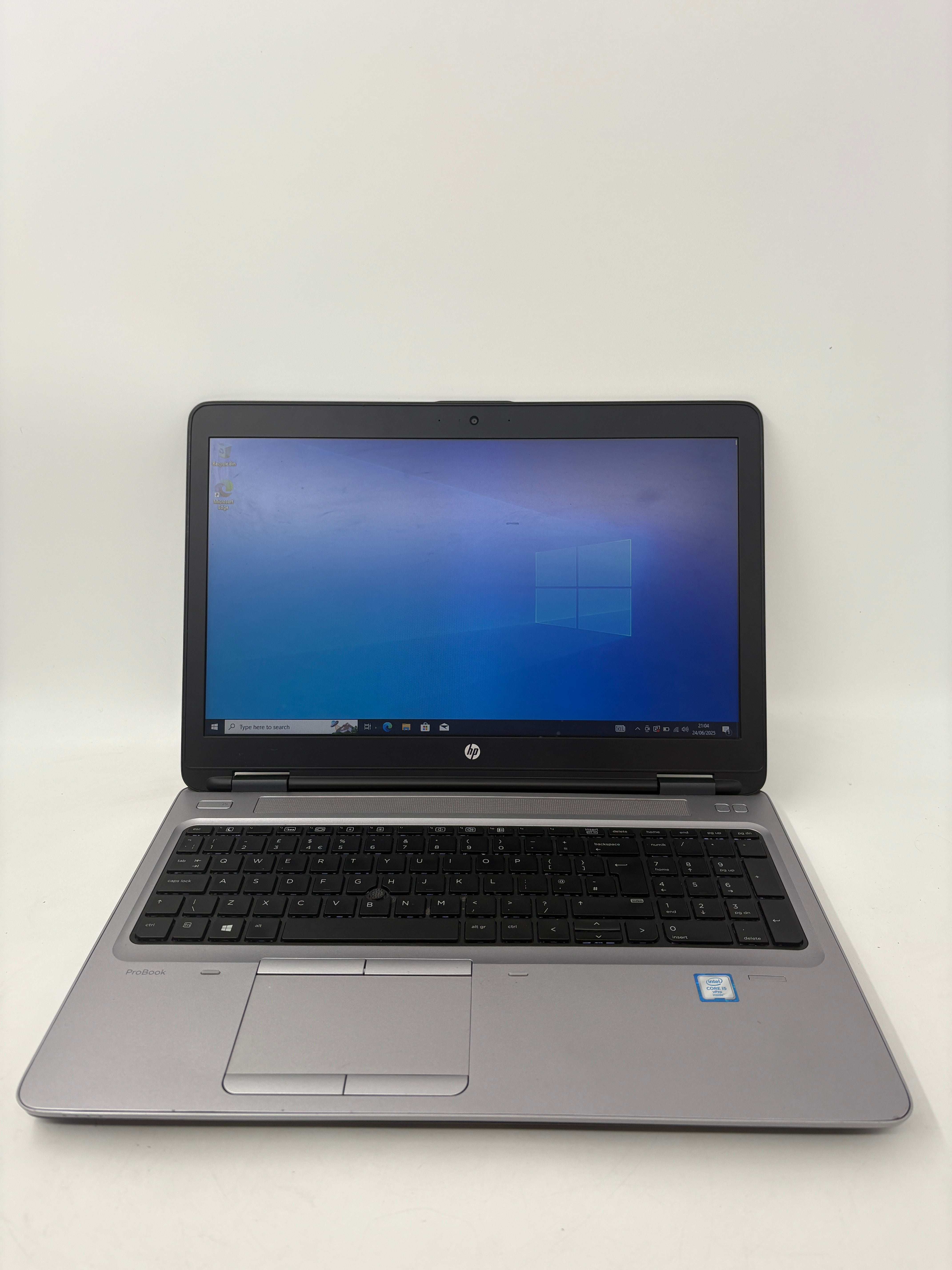 HP Laptop ProBook 650 G2 15.6" Screen i5 6th Gen 4GB RAM 128GB SSD W10