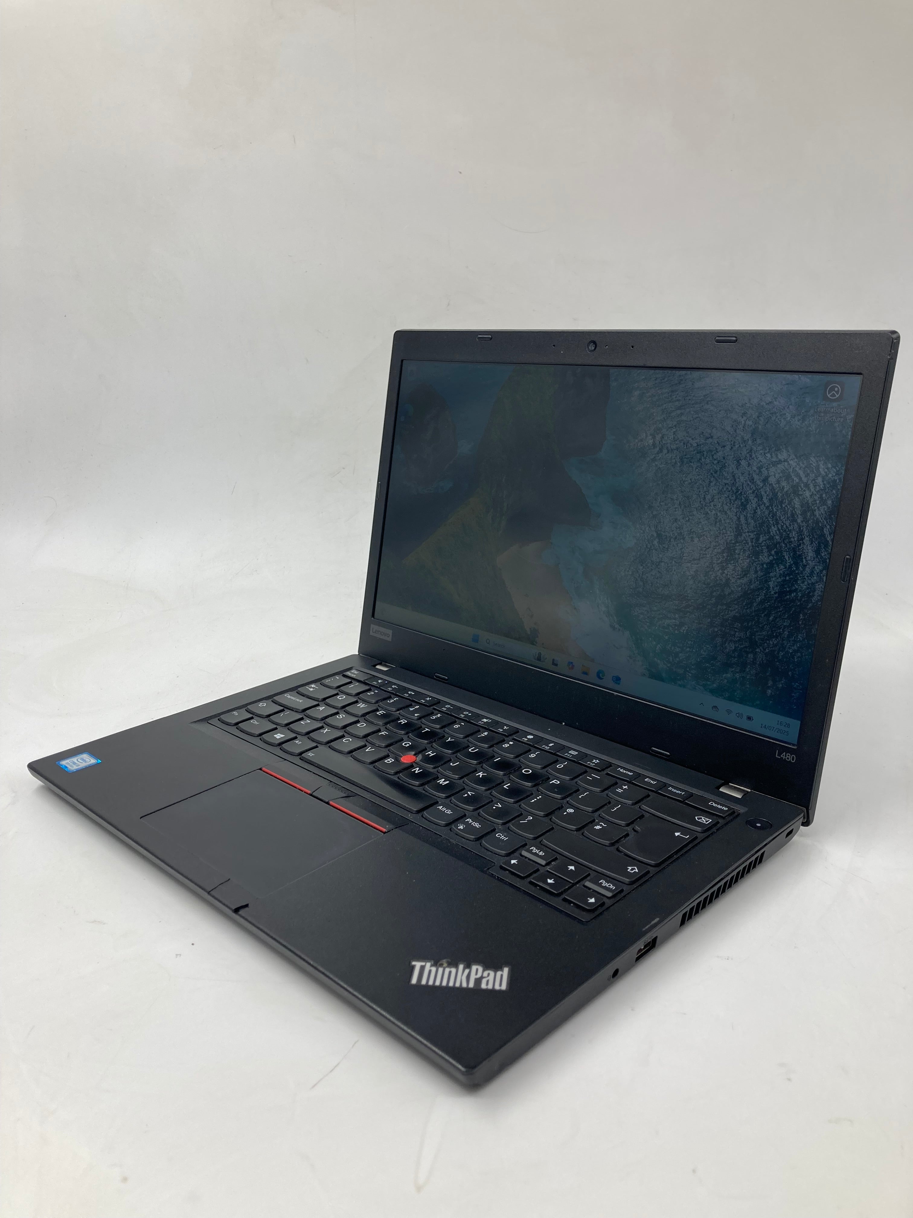 Lenovo Laptop ThinkPad L480 14" Screen i5 8th Gen 16GB RAM 256GB SSD W11