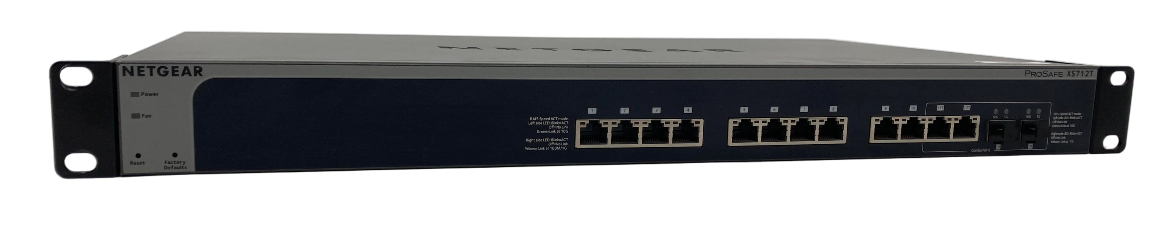 Netgear Pro Safe XS712T 12-Port 10GbE Ethernet Smart Switch