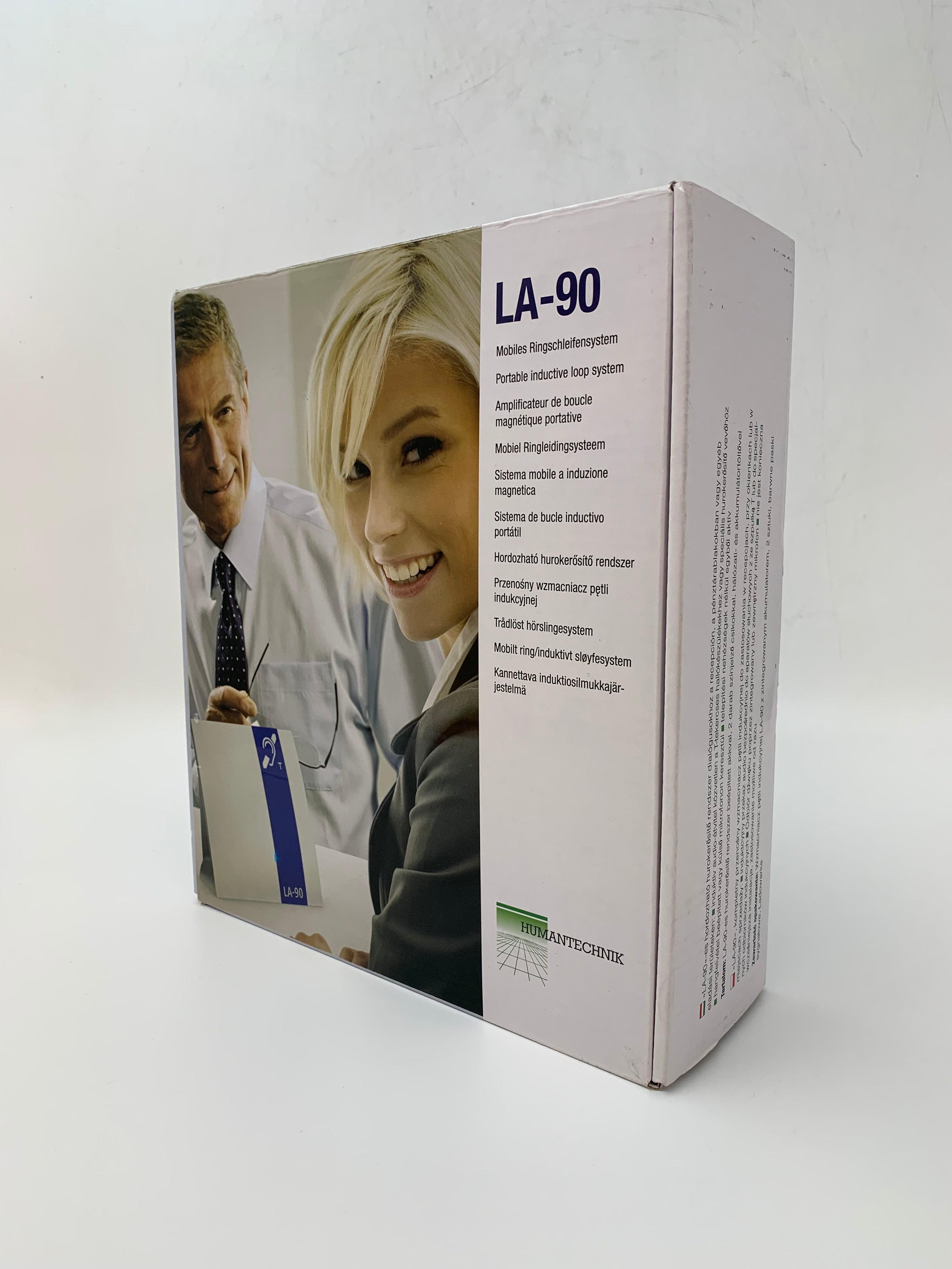 HumanTechnik LA-90 Portable Induction Loop System - Brand New, Opened Box