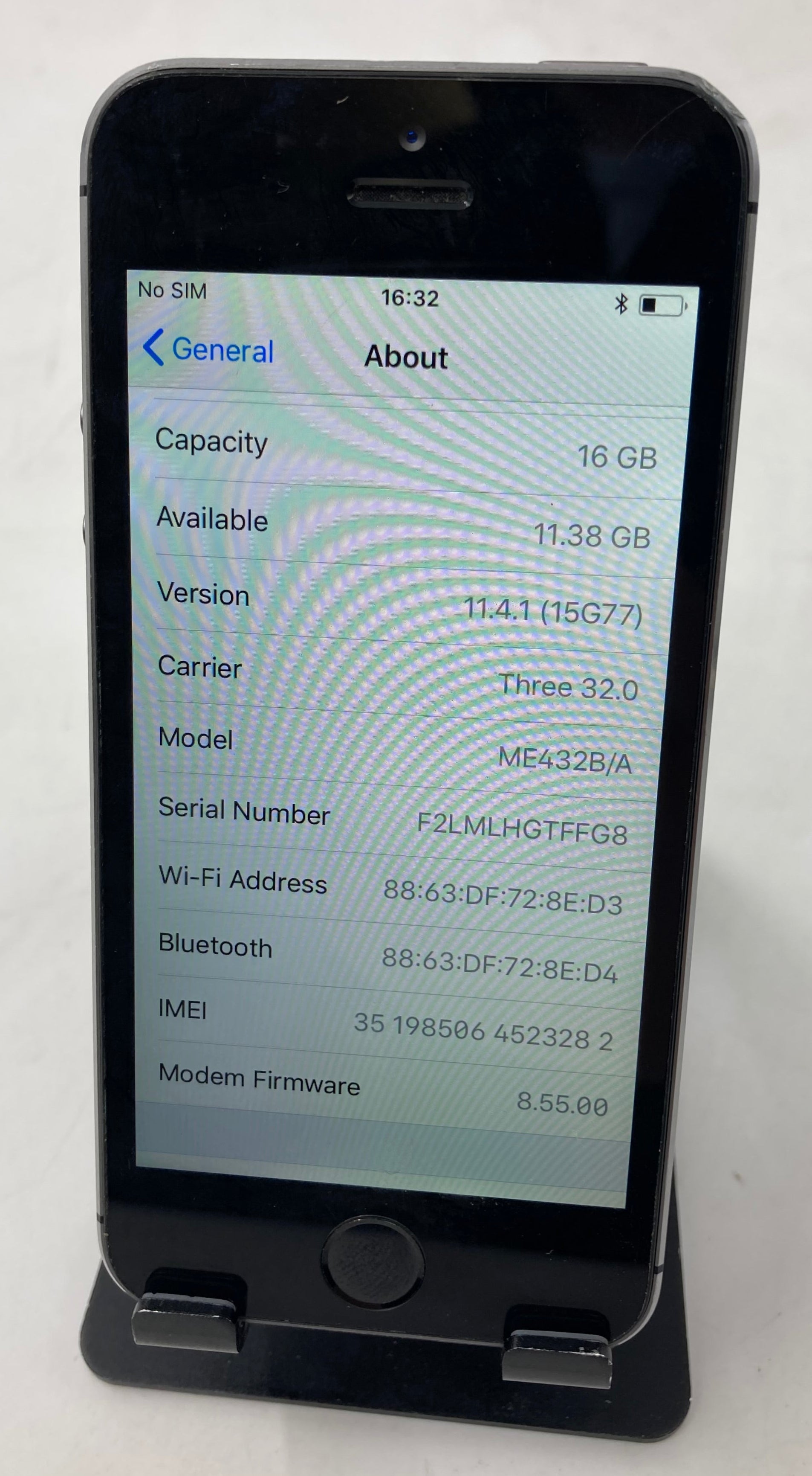 Apple iPhone 5s A1457 16GB Space Grey Batch of 3