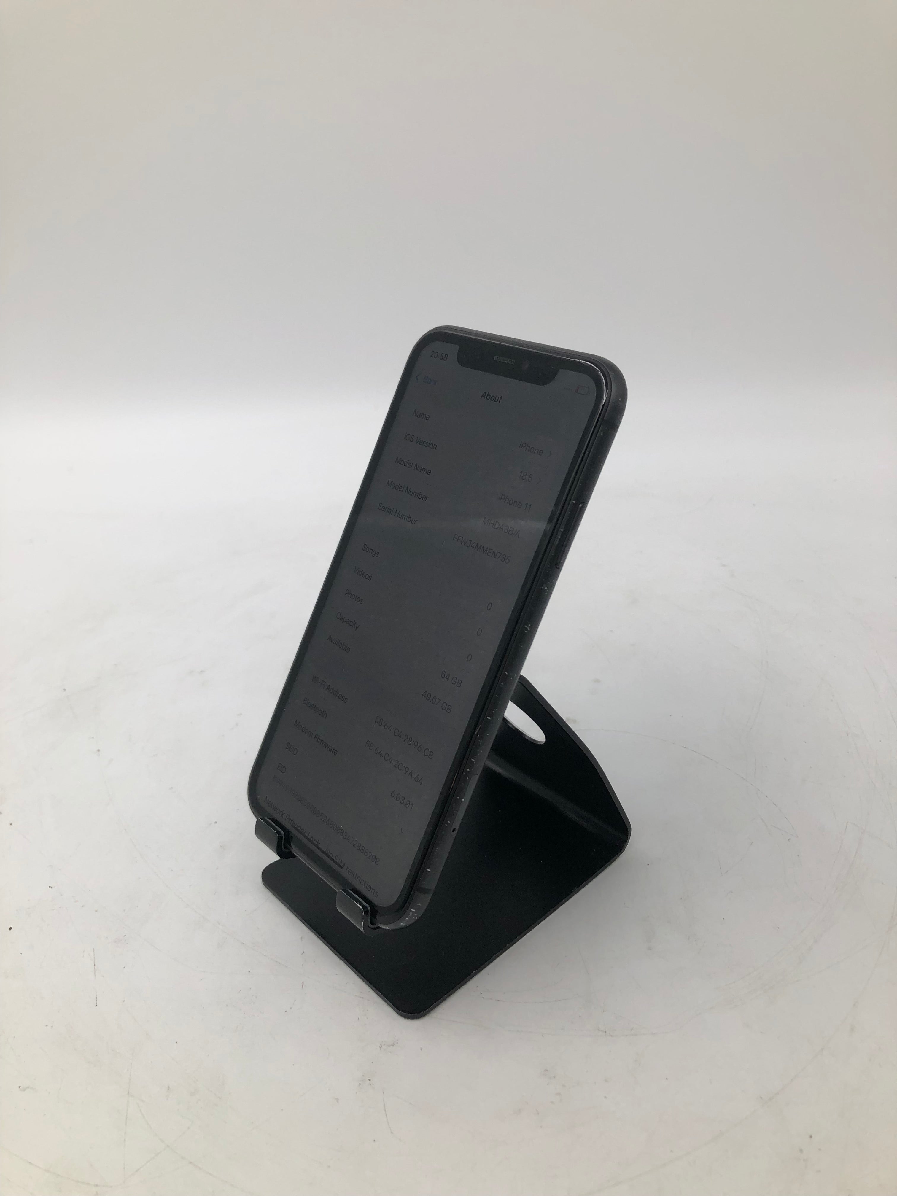 Apple iPhone 11 2019 6.1" Screen 64GB Storage SIM Unlocked 99% Battery Health