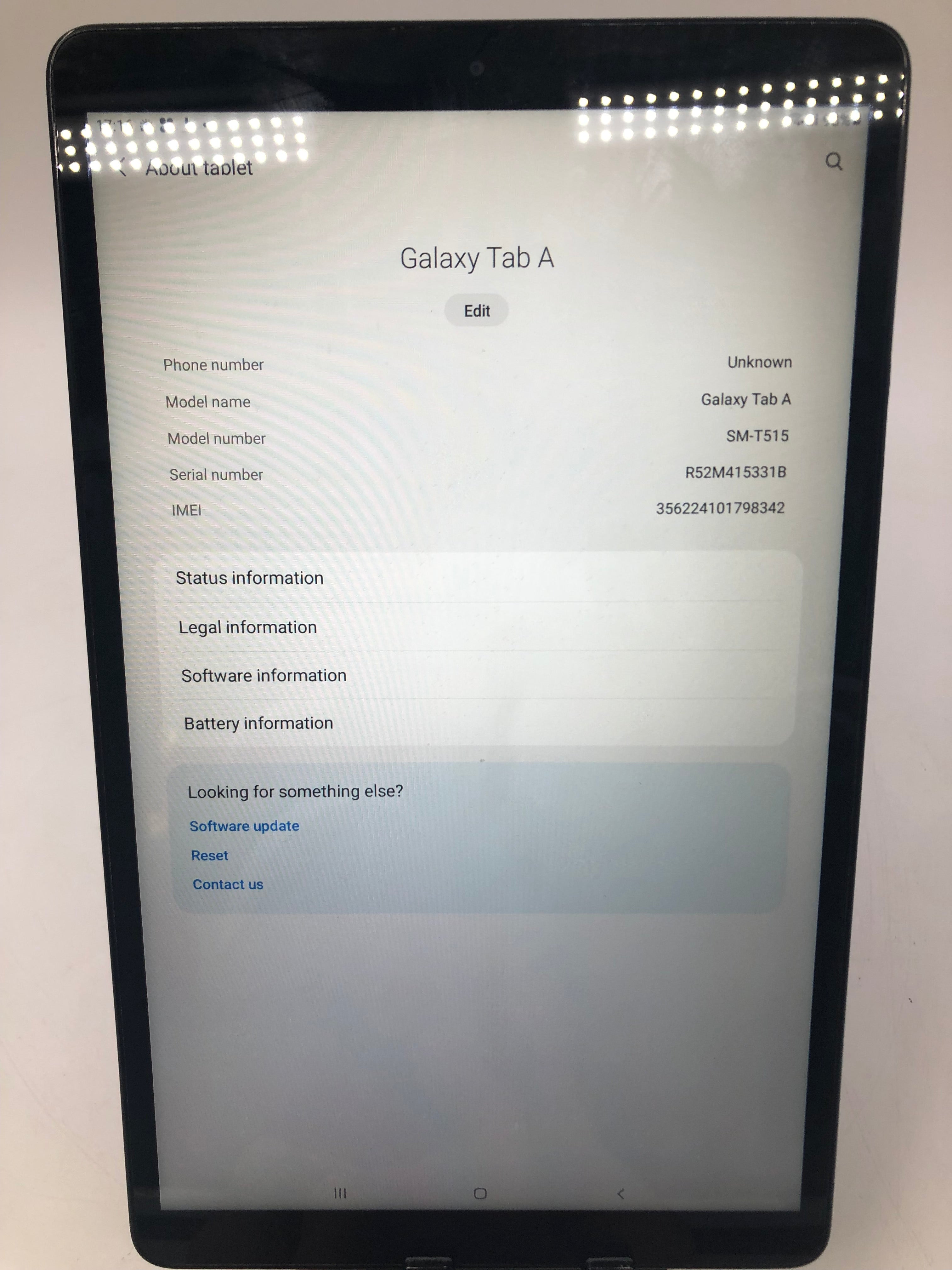 Samsung Galaxy Tab A 10.1" Screen 2019 16GB Storage Black