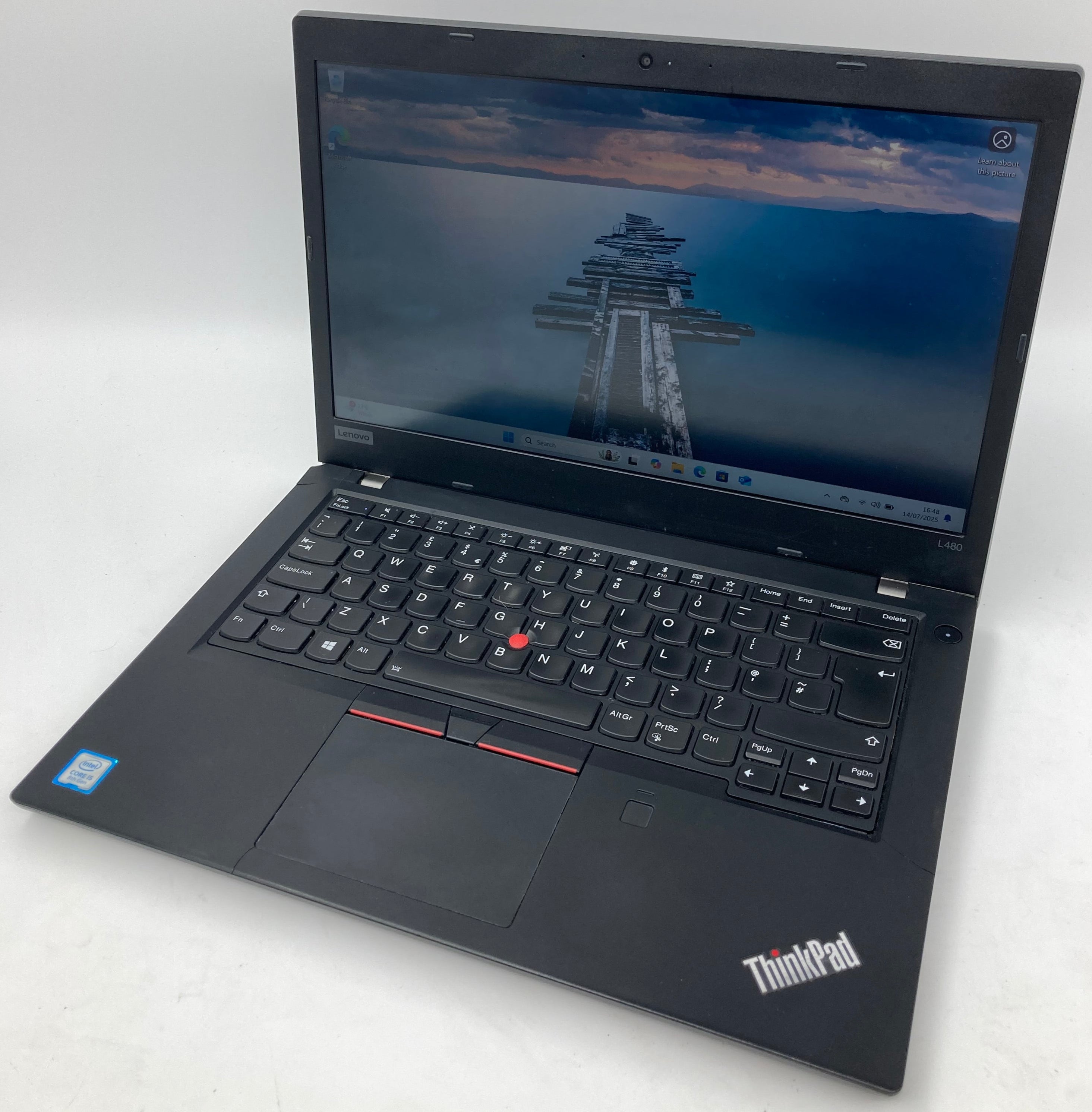 Lenovo Laptop ThinkPad L480 14" i5 8th Gen 16GB RAM 256GB SSD W11 #7