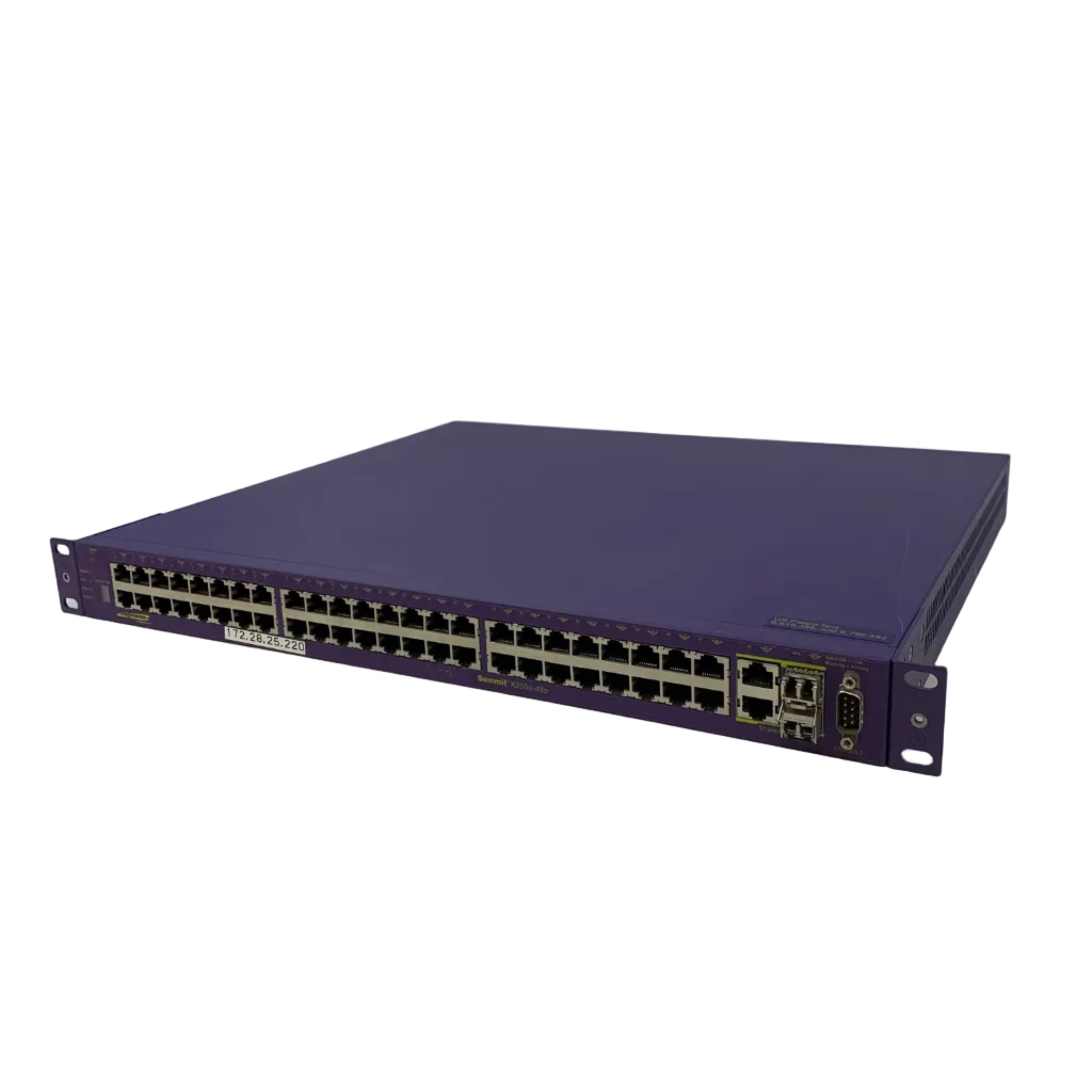 Extreme Summit 48 Port Network Switch | X250e-48p | 100Mbps | PoE