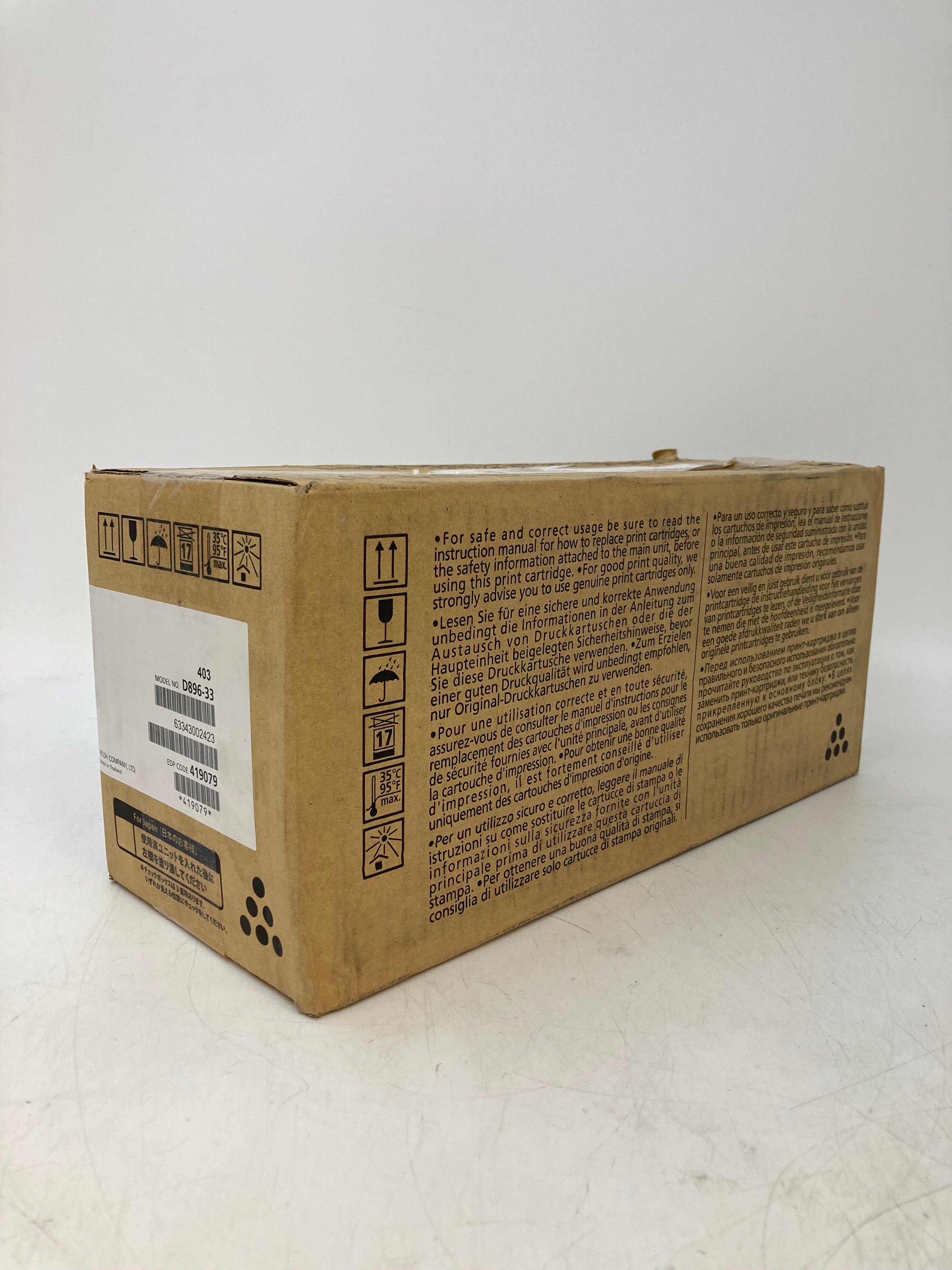 Genuine Ricoh Printer Cartridge - IM 430 - Black - Sealed in Box
