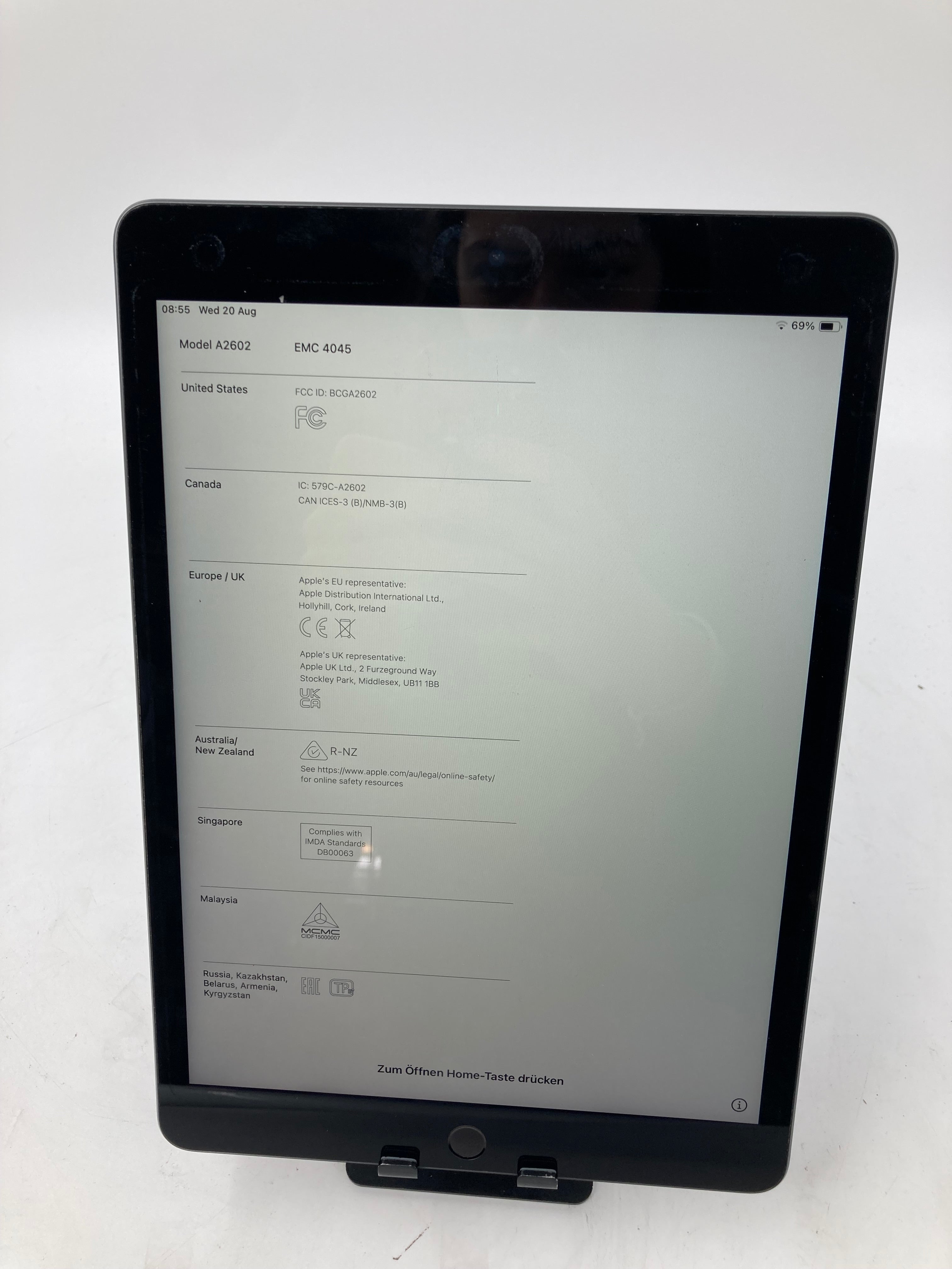 Apple iPad Air 2 5th Gen 9th Gen 16GB 32GB 64GB Silver Grey *Spares* Lot of 3