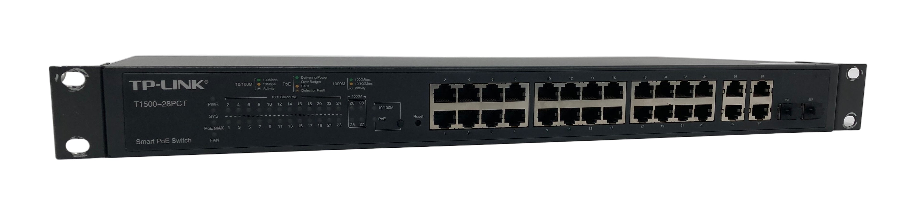 TP-Link T1500-28PCT 24-Port 10/100Mbps + 4-Port Smart PoE Switch