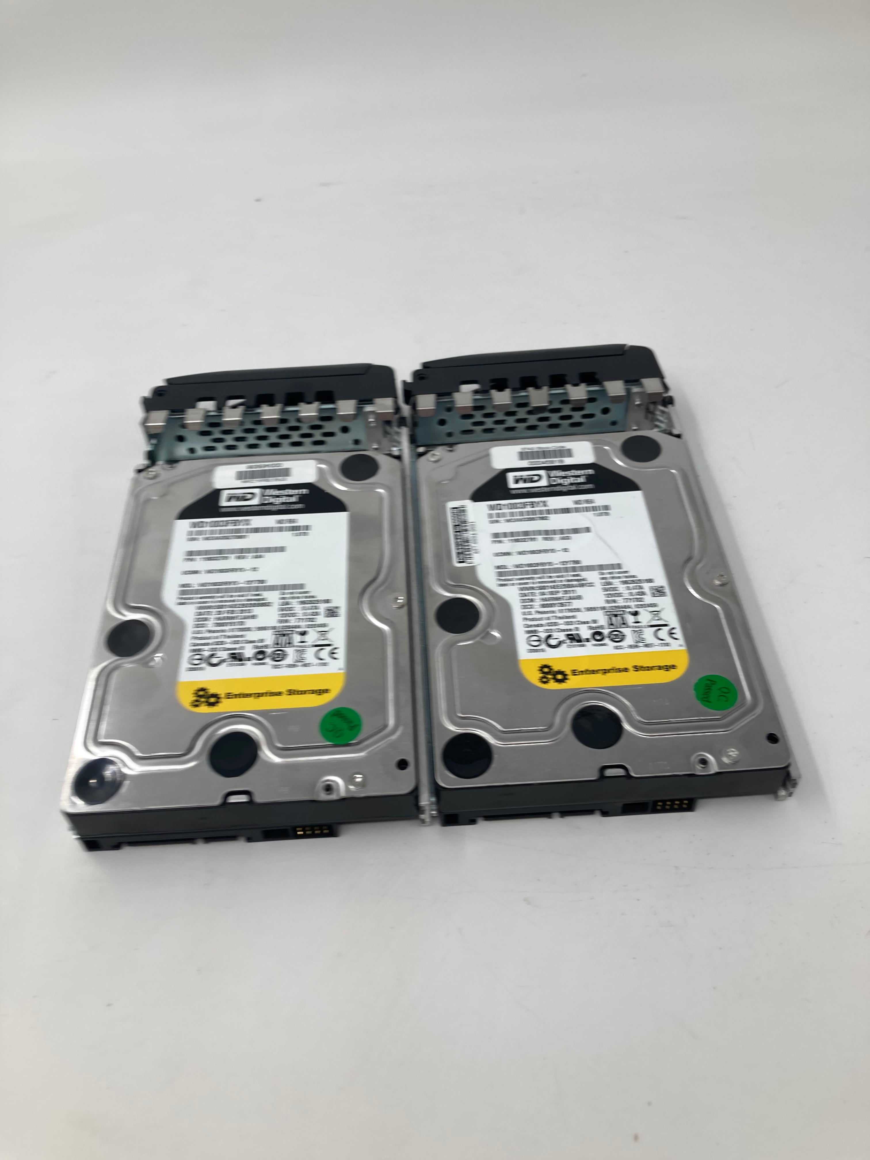 Batch of 2 Western Digital HDD WD RE4 WD1003FBYX-12Y7B0 1TB 3.5" Desktop SATA