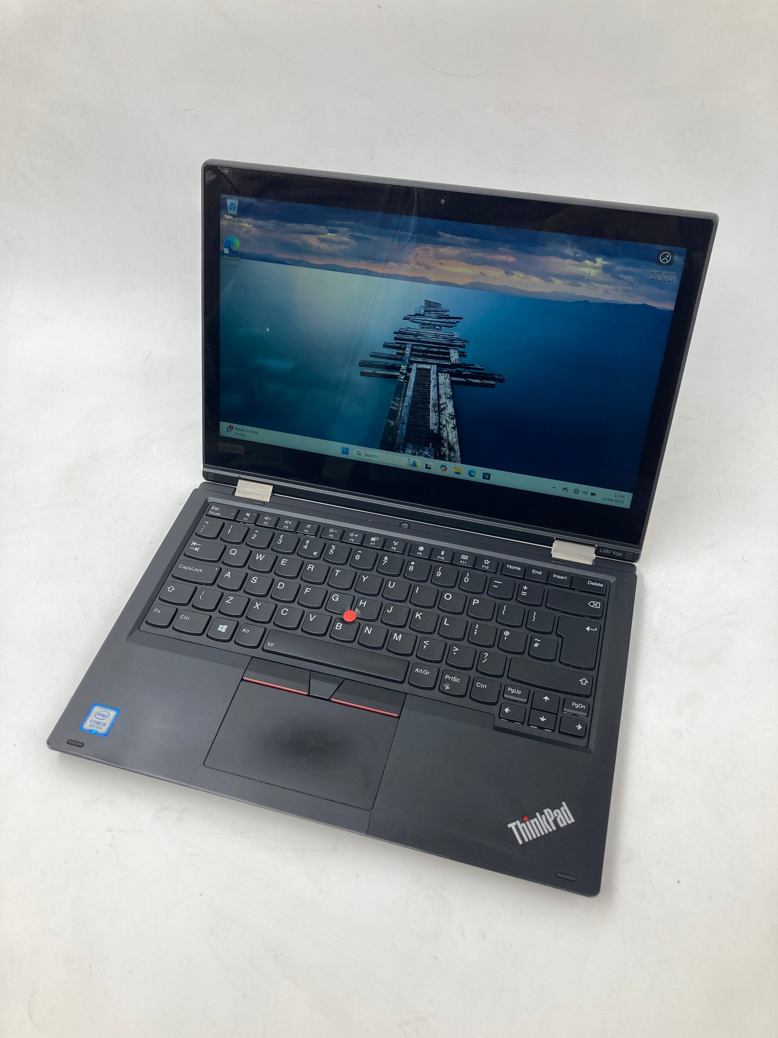 Lenovo Laptop ThinkPad L390 Yoga 13.3" Touch i5-8265U 16GB RAM 256GB SSD W11 OS