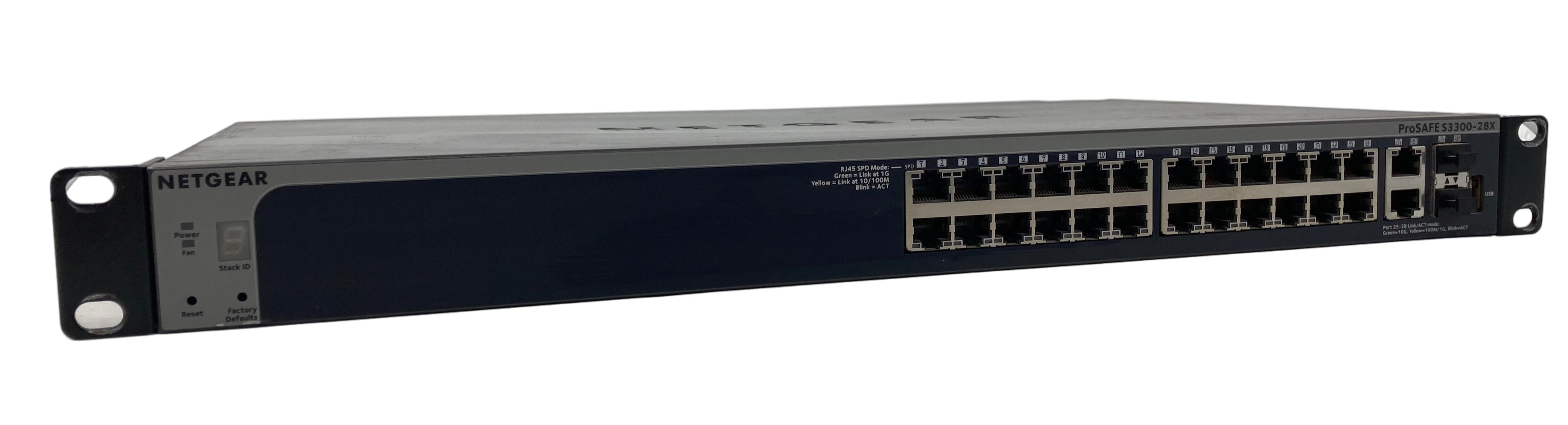 Netgear Pro Safe S3300-28X-POE+ 28-Port Gigabit Stackable Smart Switch #3