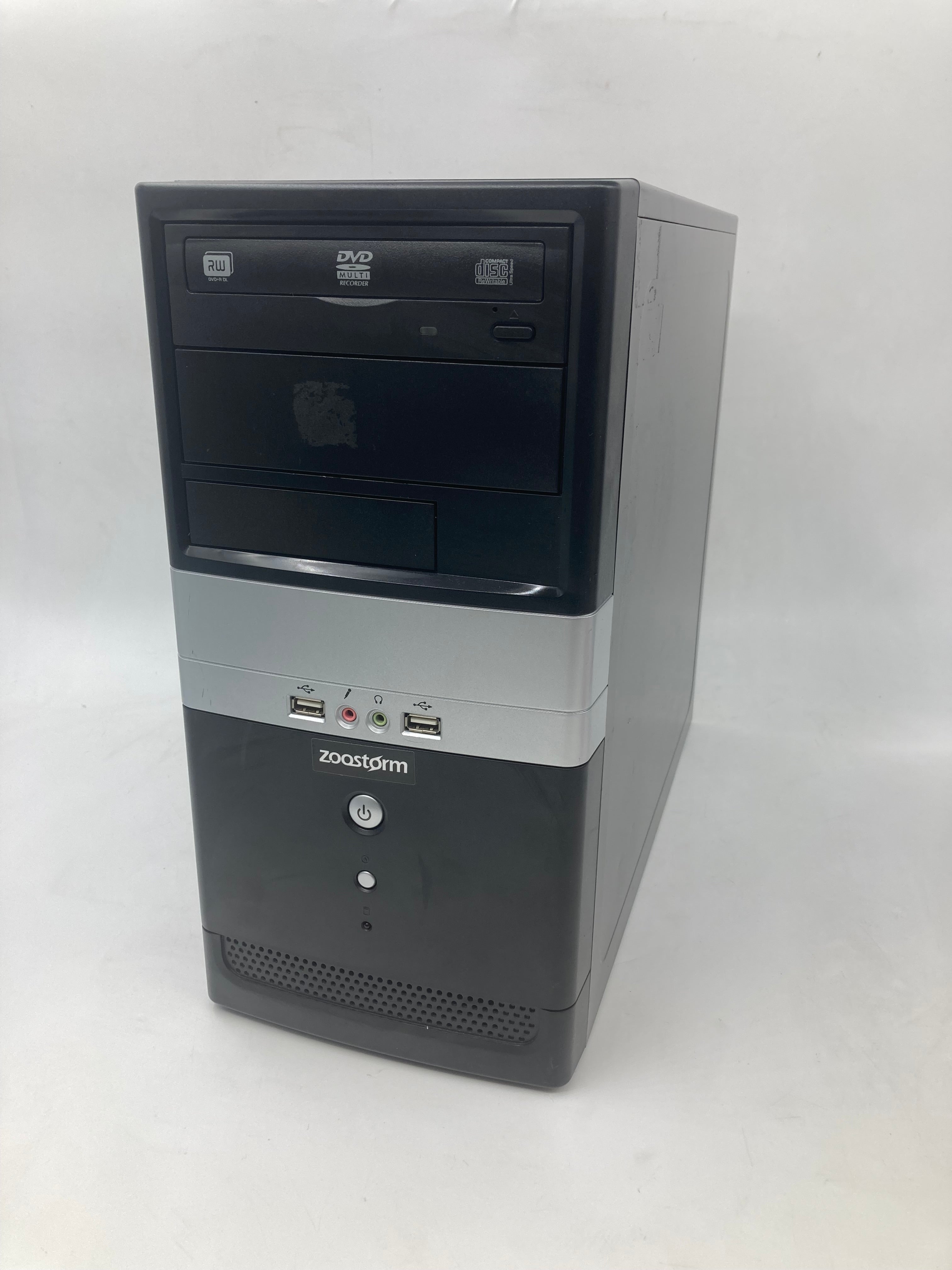 ZooStorm Desktop PC Intel Pentium E6600 3.06GHz 2GB RAM No SSD No OS