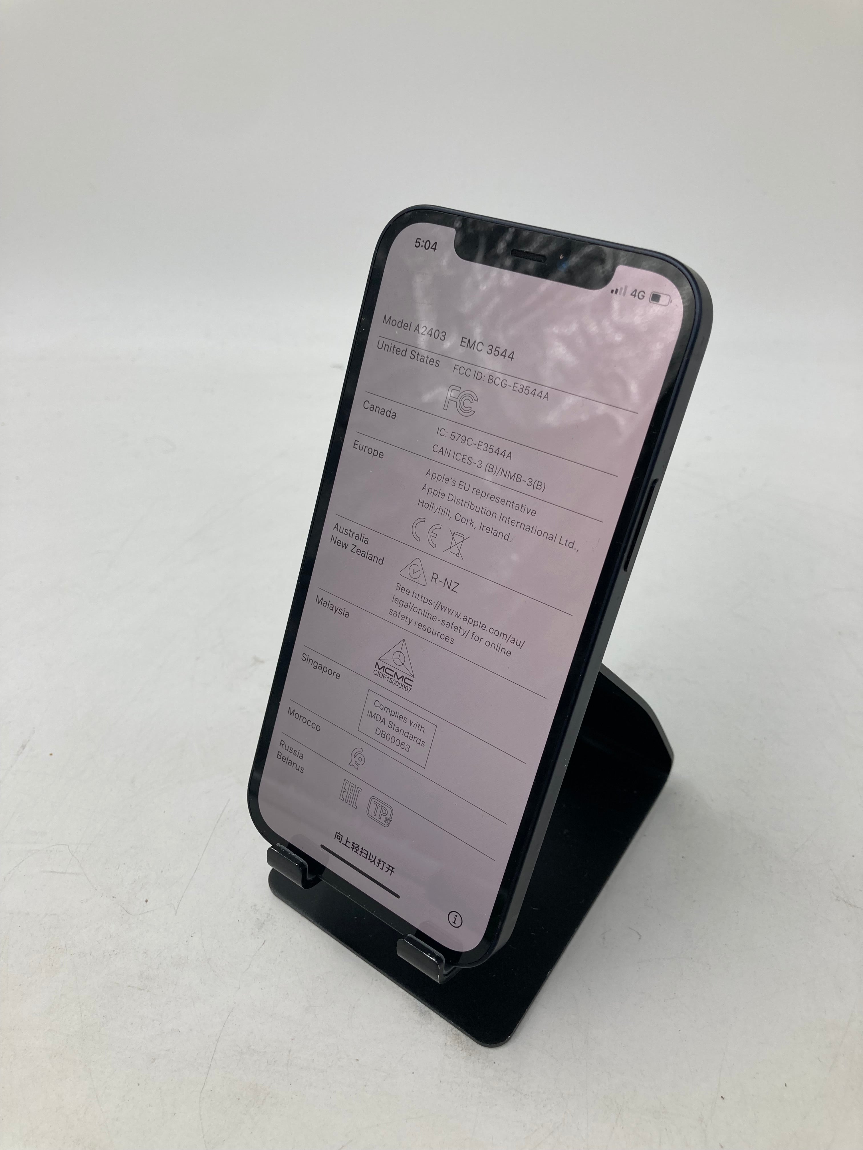 Apple iPhone 11 12 A2221 A2403 64GB Black Lot of 4