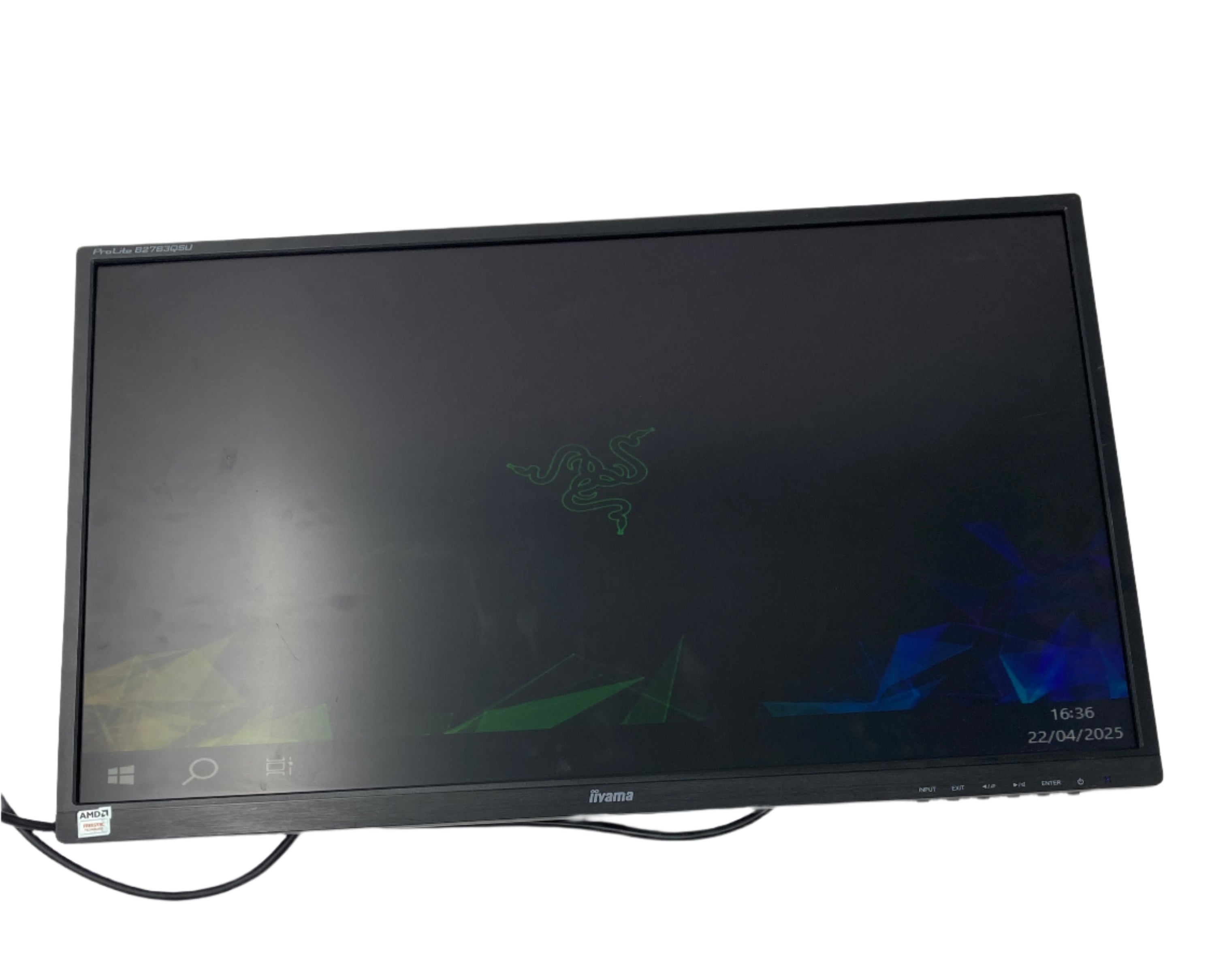 IIYAMA ProLite B2783QSU LED Display Monitor VGA/HDMI/DVI - No Stand