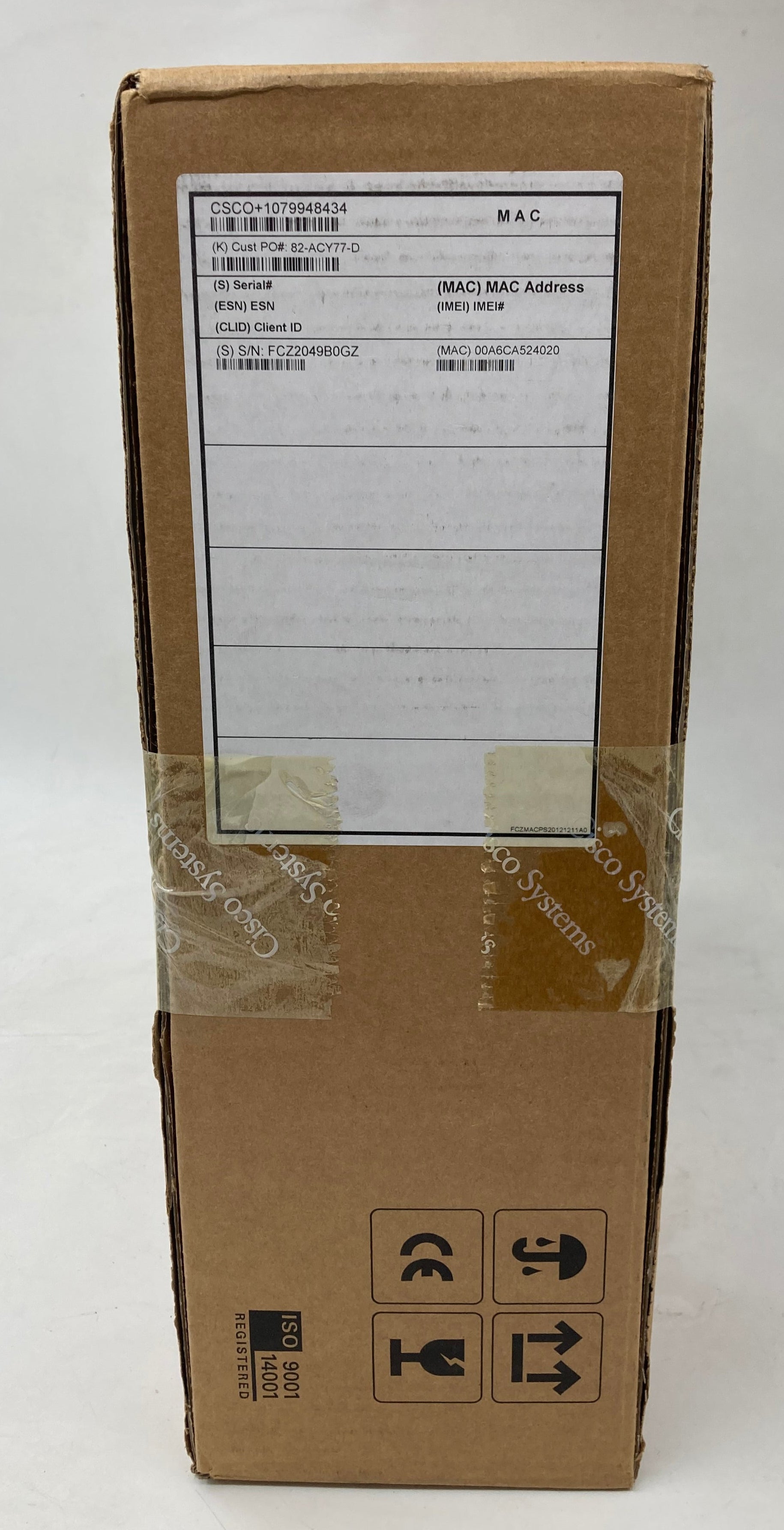 New Open Box Cisco Router 1921/K9