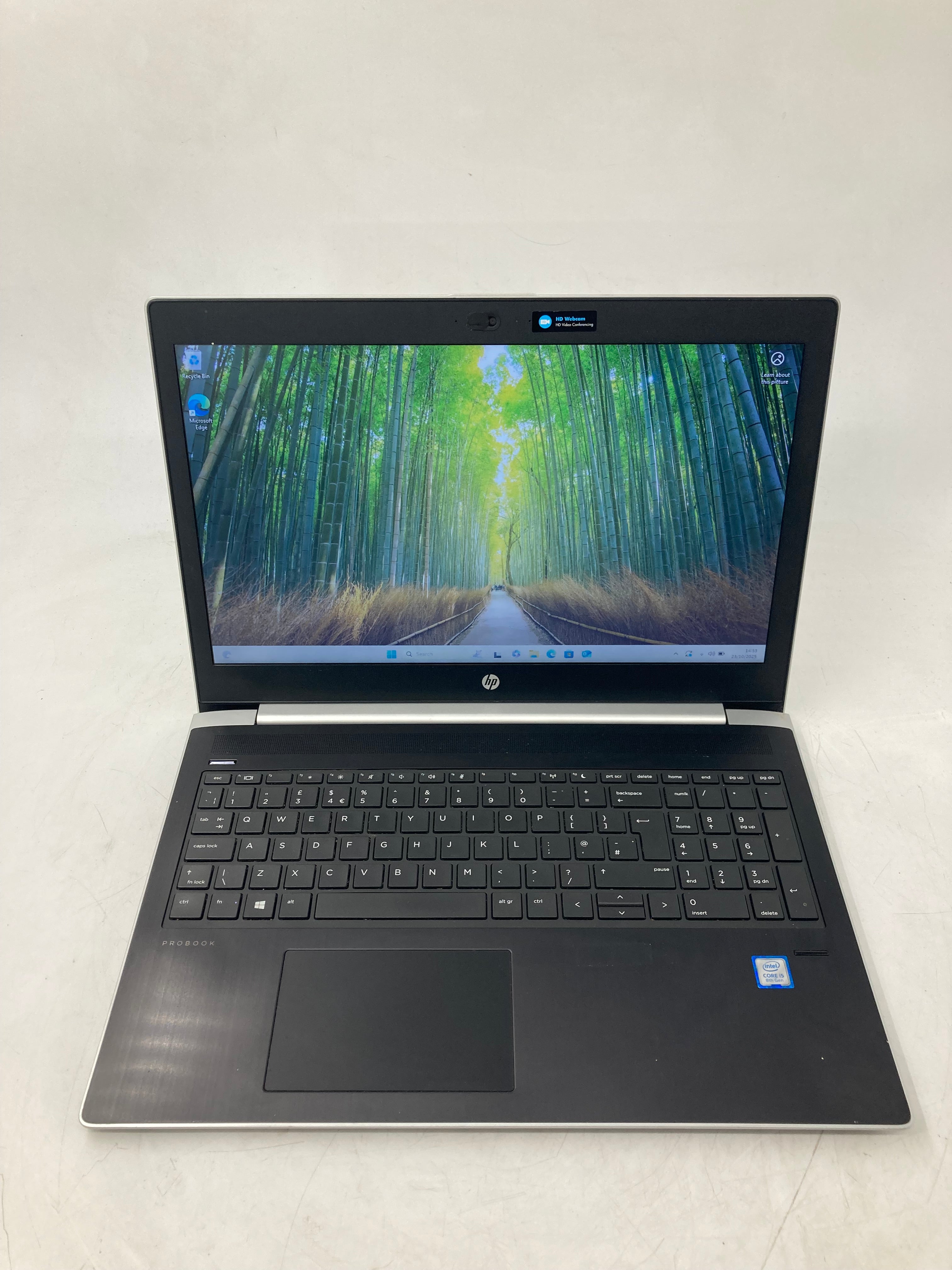 HP ProBook 450 G5 15" Screen i5 8th Gen 8GB Ram 256GB SSD W11