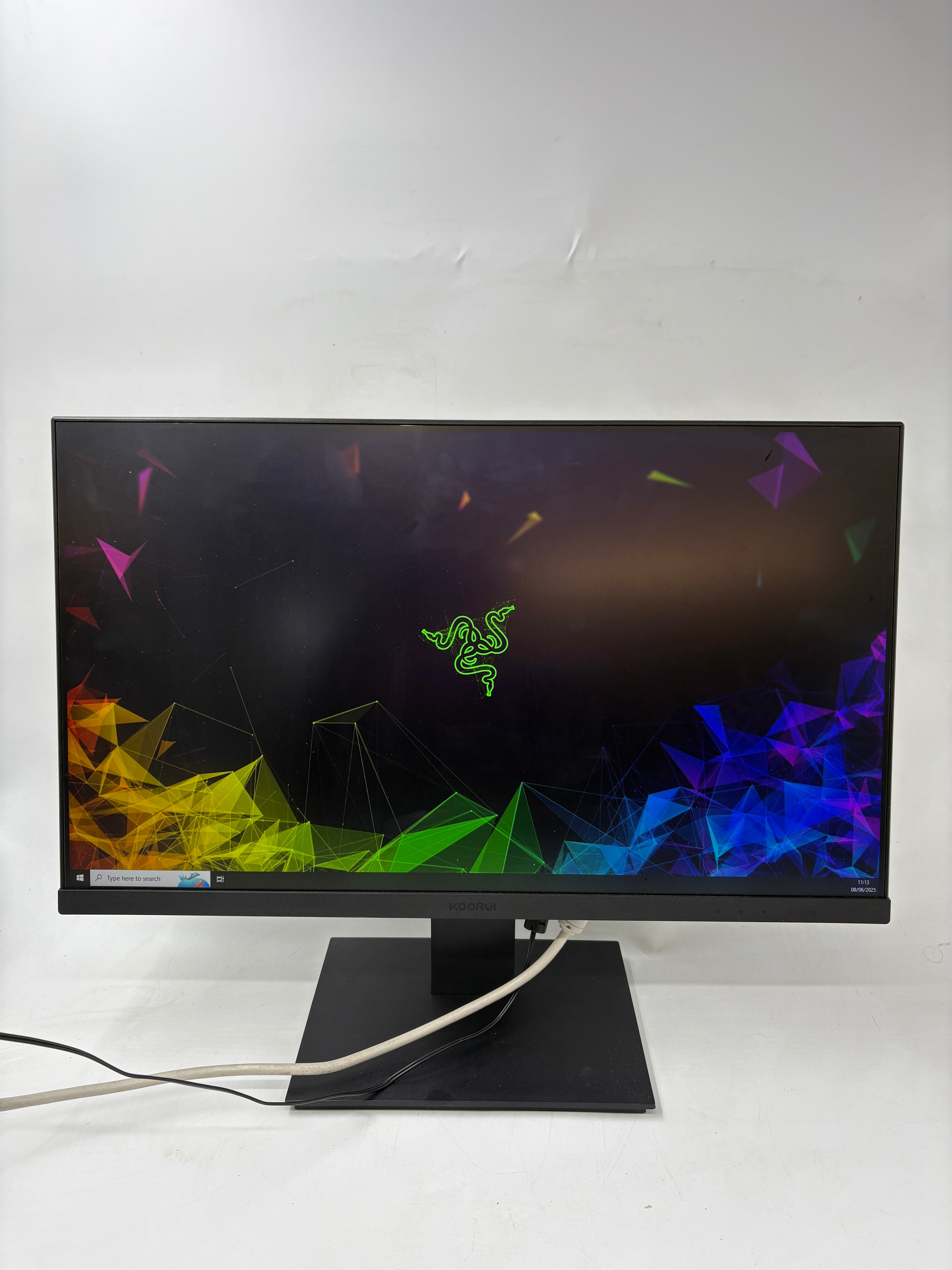 Batch of 2x Koorui Monitors 1x 22" & 1x 24" - HDMI & VGA - NO PSU