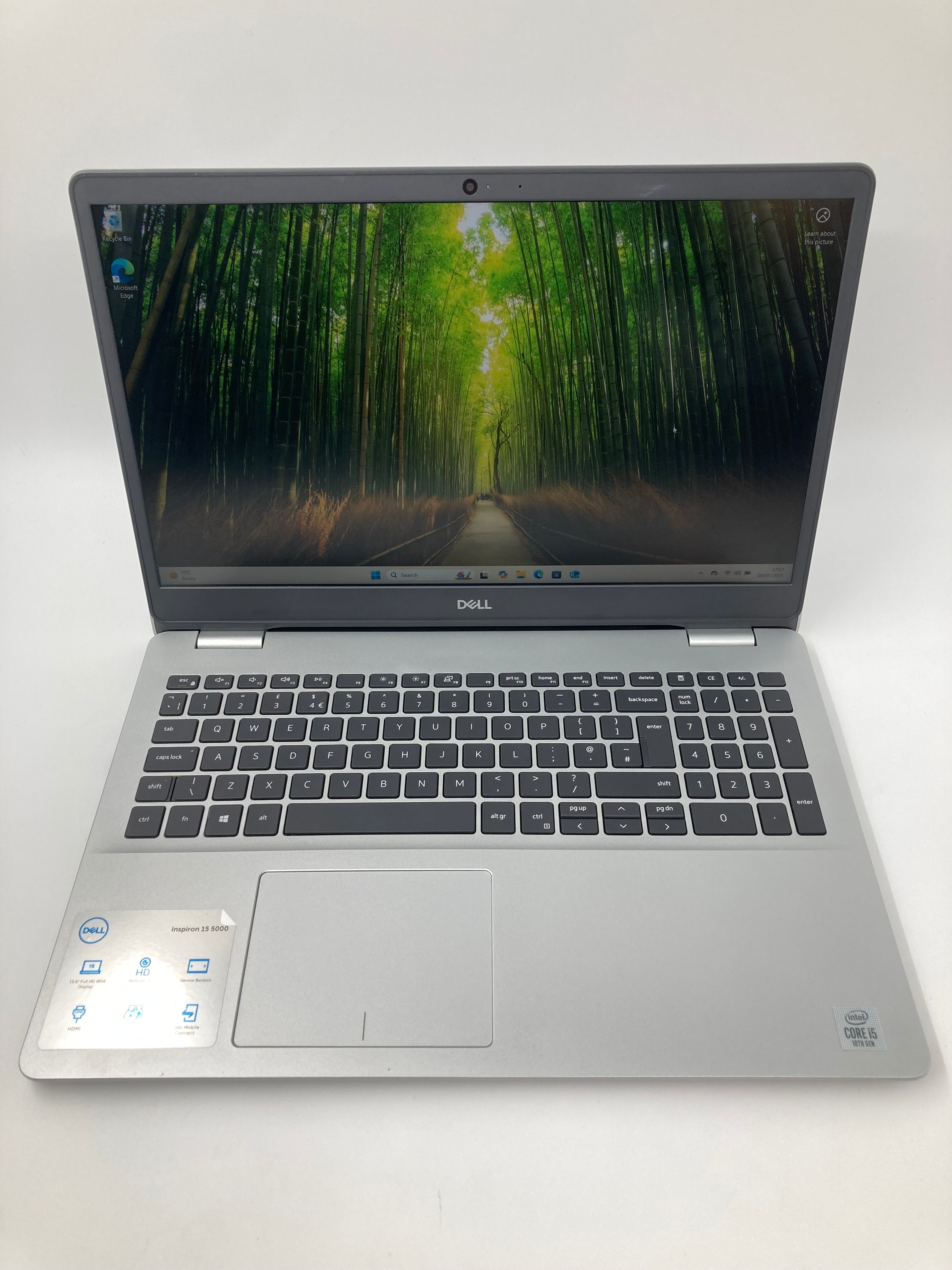 Dell Laptop Inspiron 5593 15.6" i5 10th Gen 8GB RAM 256GB SSD W11