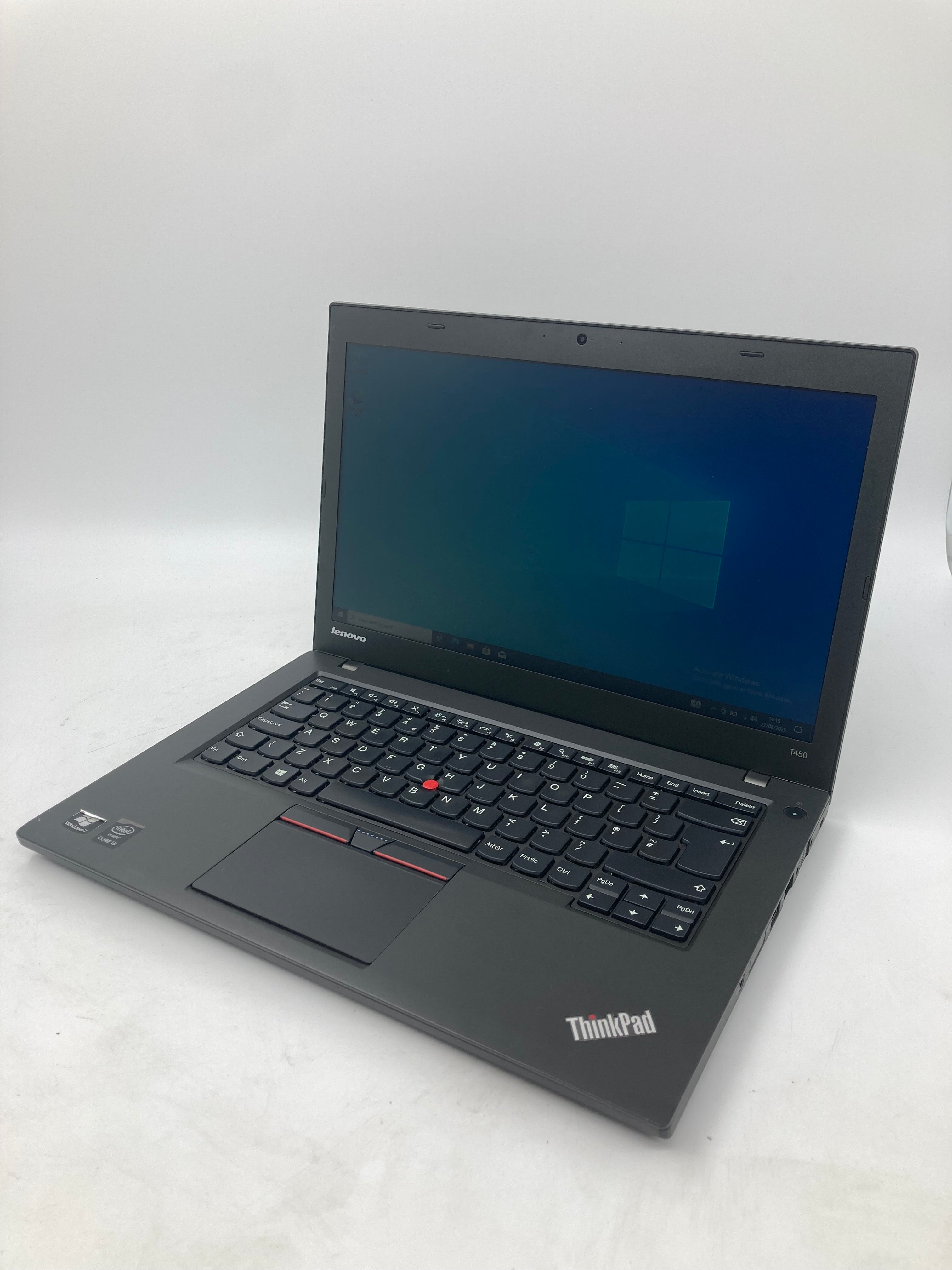 Lenovo ThinkPad T450 14" Screen i5 5th Gen 8GB RAM 128GB SSD Win 10